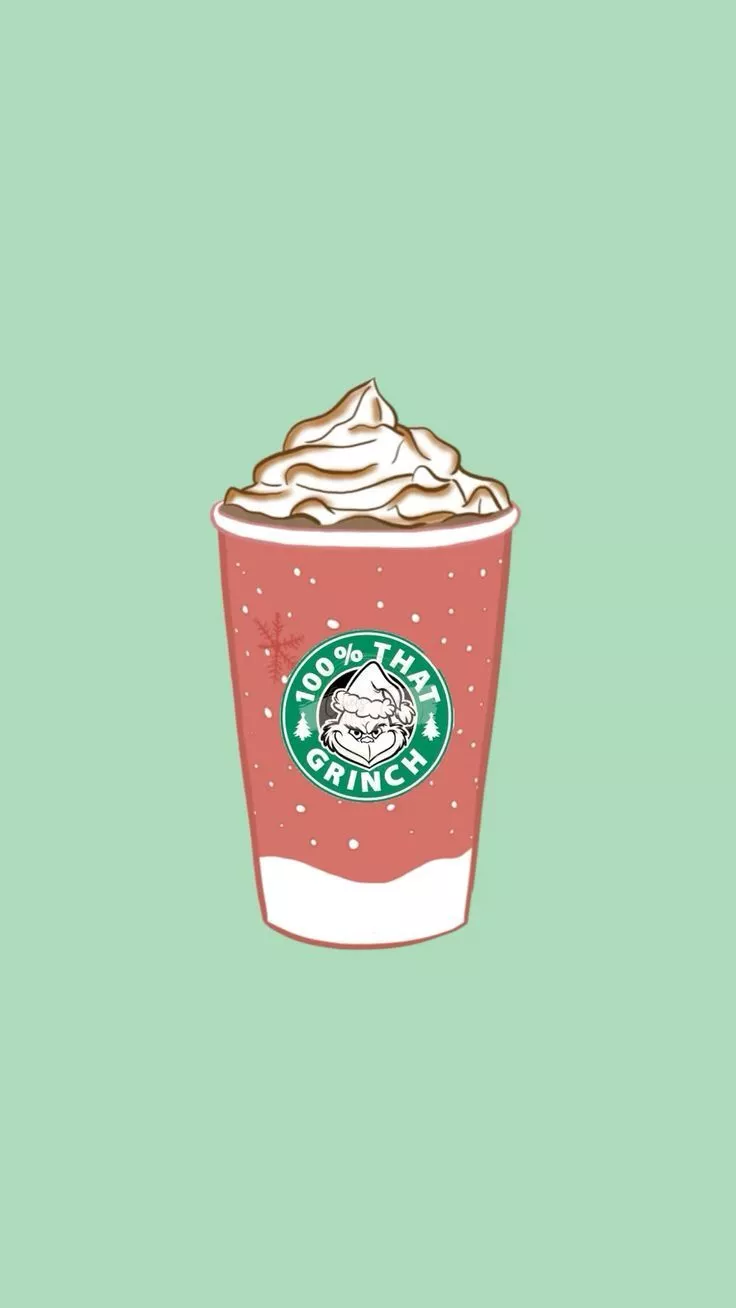Christmas Grinch Starbucks Wallpaper