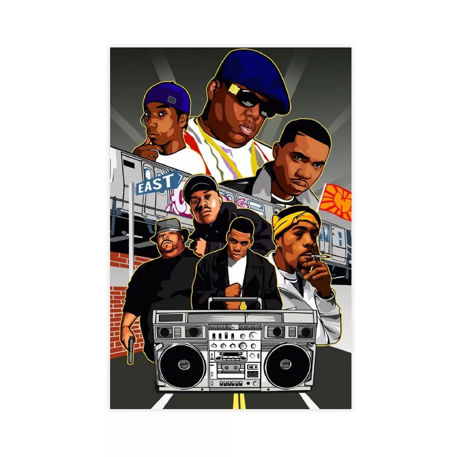 Coast Legends Poster Canvas Art