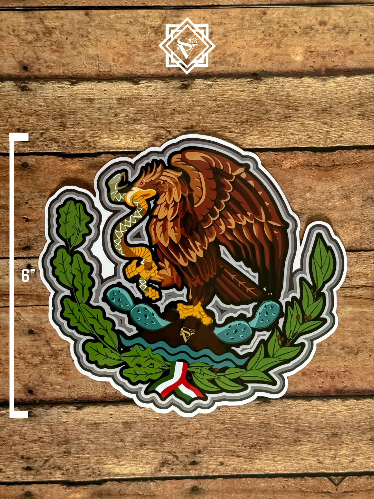 Mexico Eagle sticker