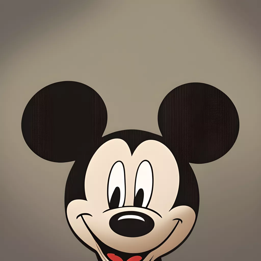 Mickey Mouse Head Graphic · Creative