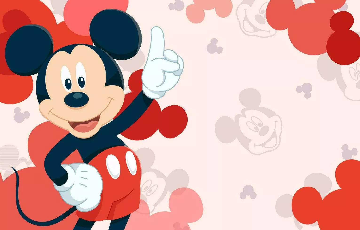 Mickey Mouse Wallpaper Vector Art