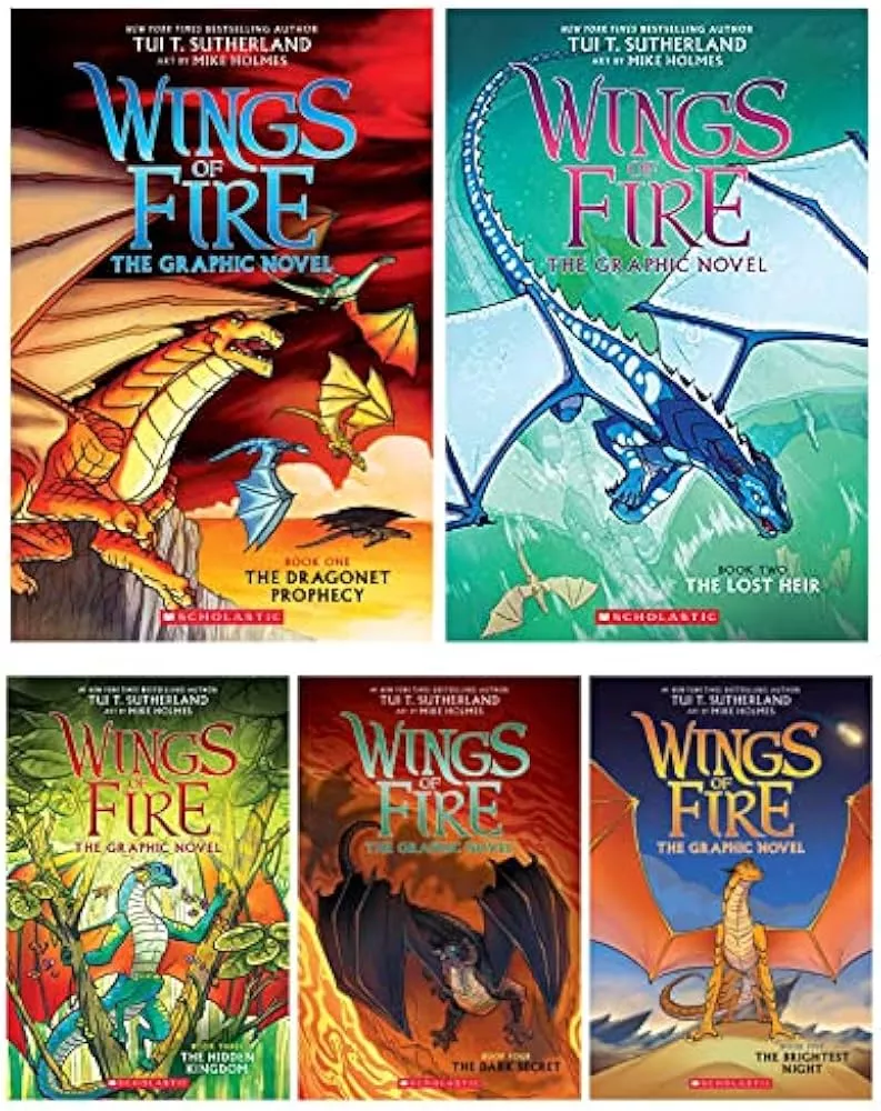 Wings of Fire Graphic Novels 5 Book