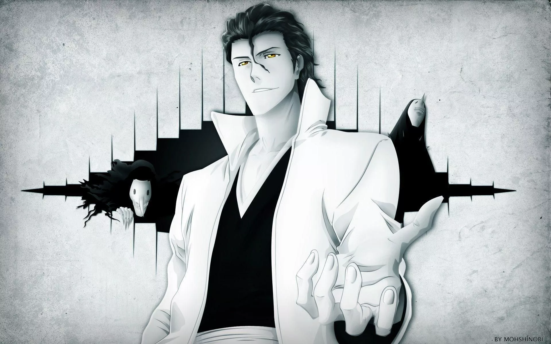 Aizen 4K Wallpaper
