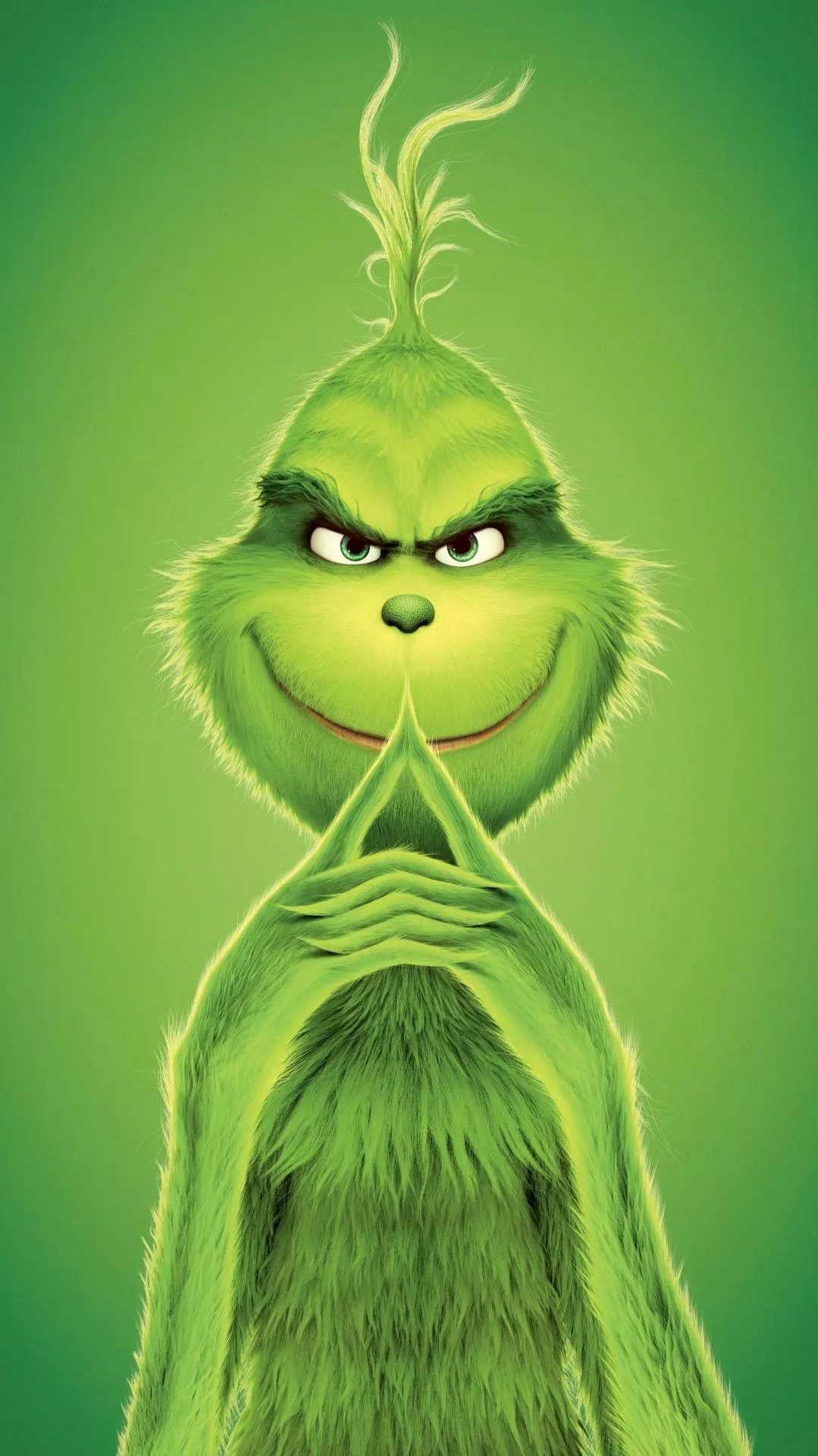 Download The Grinch Evil Look Wallpaper