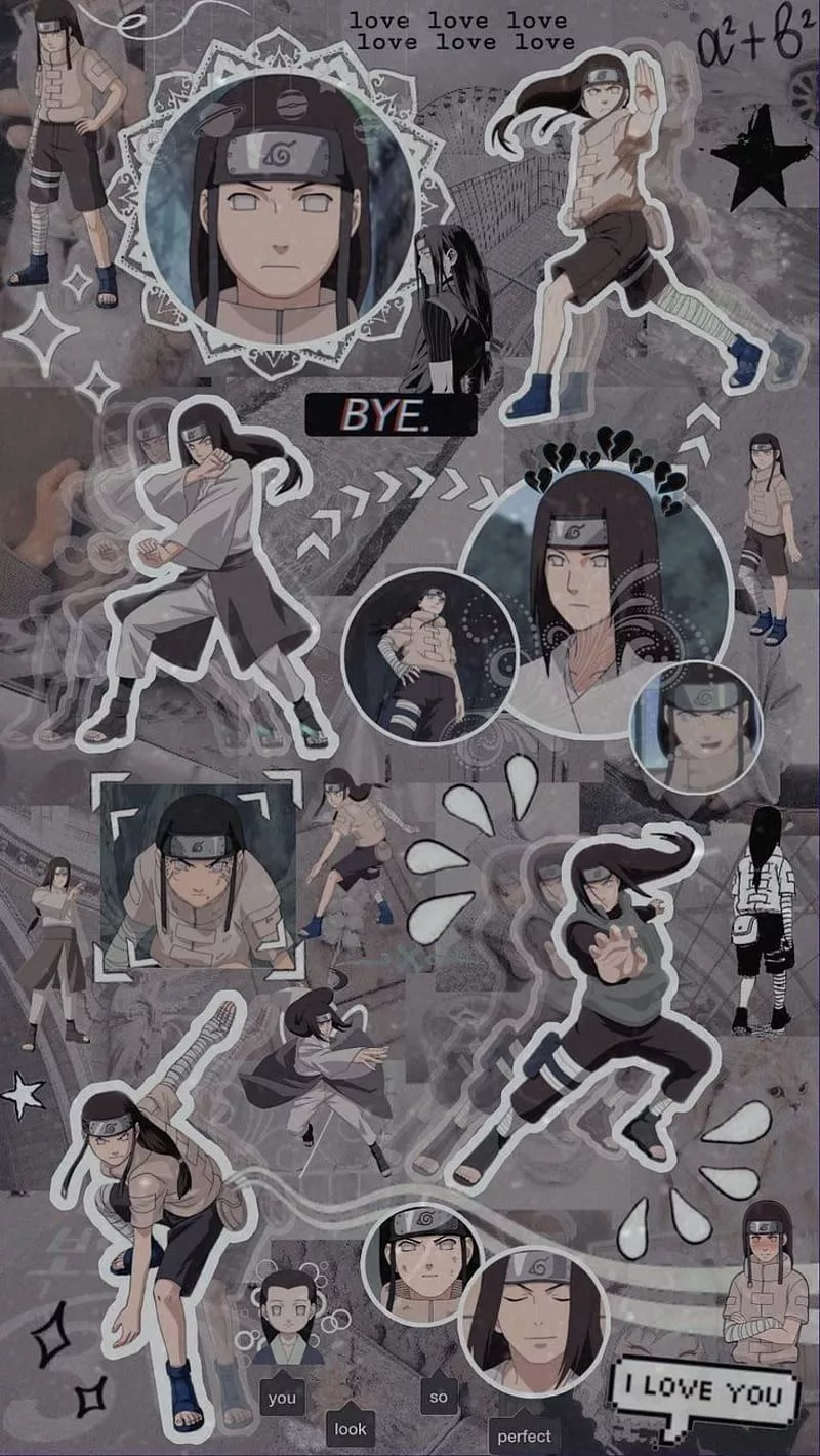 Aesthetic Neji Hyuga, naruto, HD phone