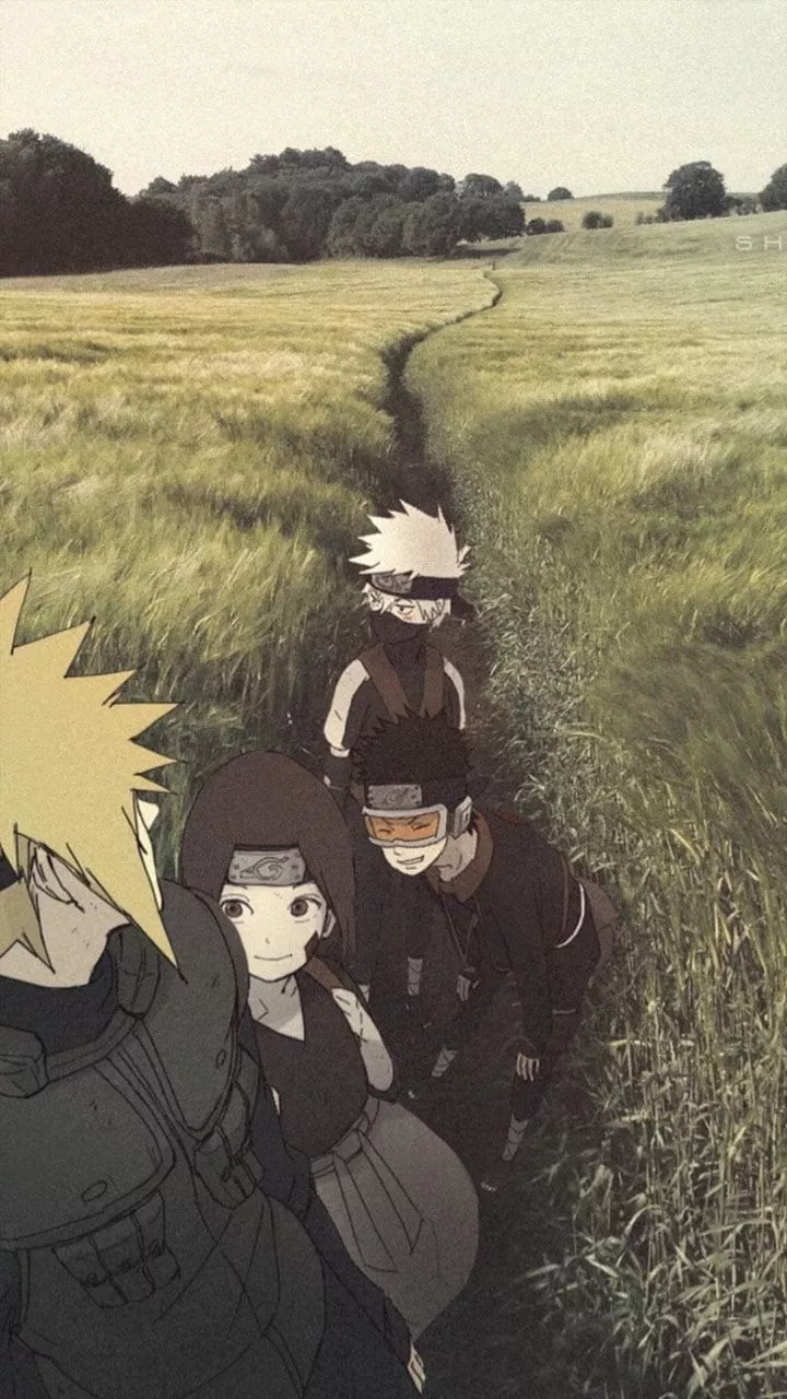 team minato, anime and minato namikaze