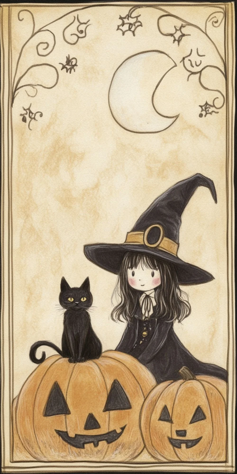 Cat Witch Wallpapers Wallpaper Cave