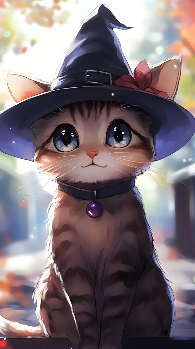 Cat Witch Wallpapers Wallpaper Cave Wp14900814.webp