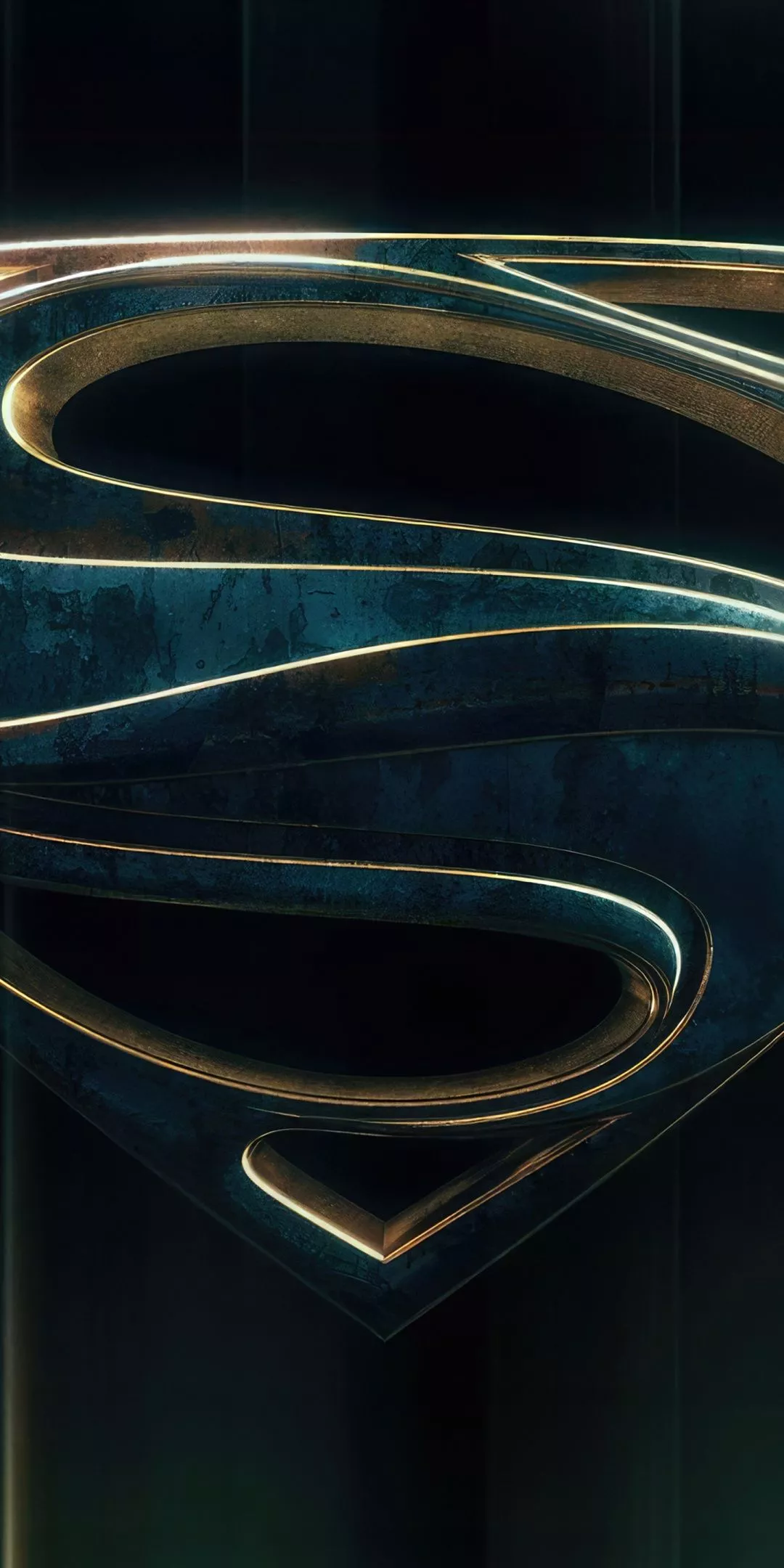 Superman Wallpaper 4K, Dark cyan, 5K, Logo