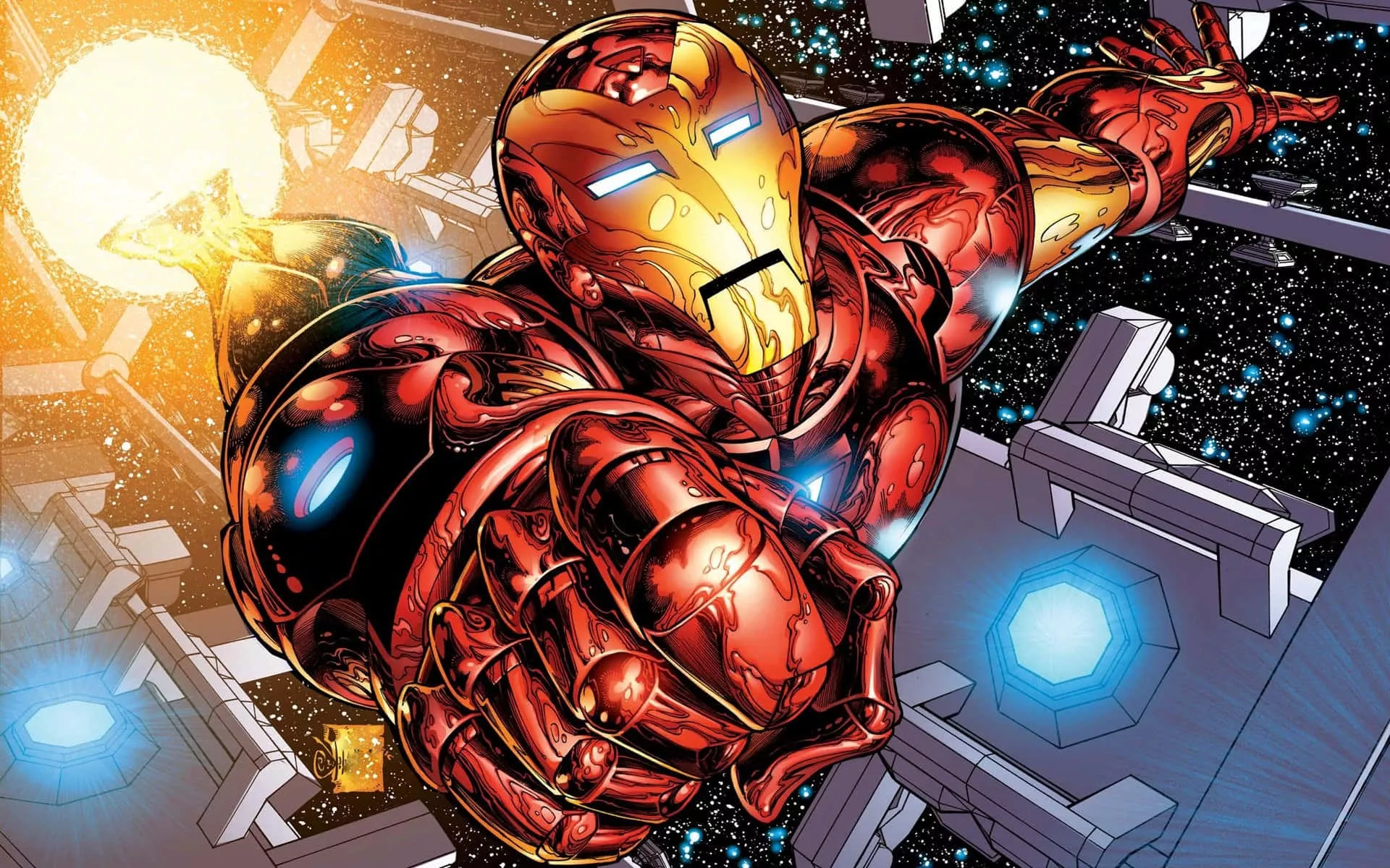 Iron Man Comics Wallpaper