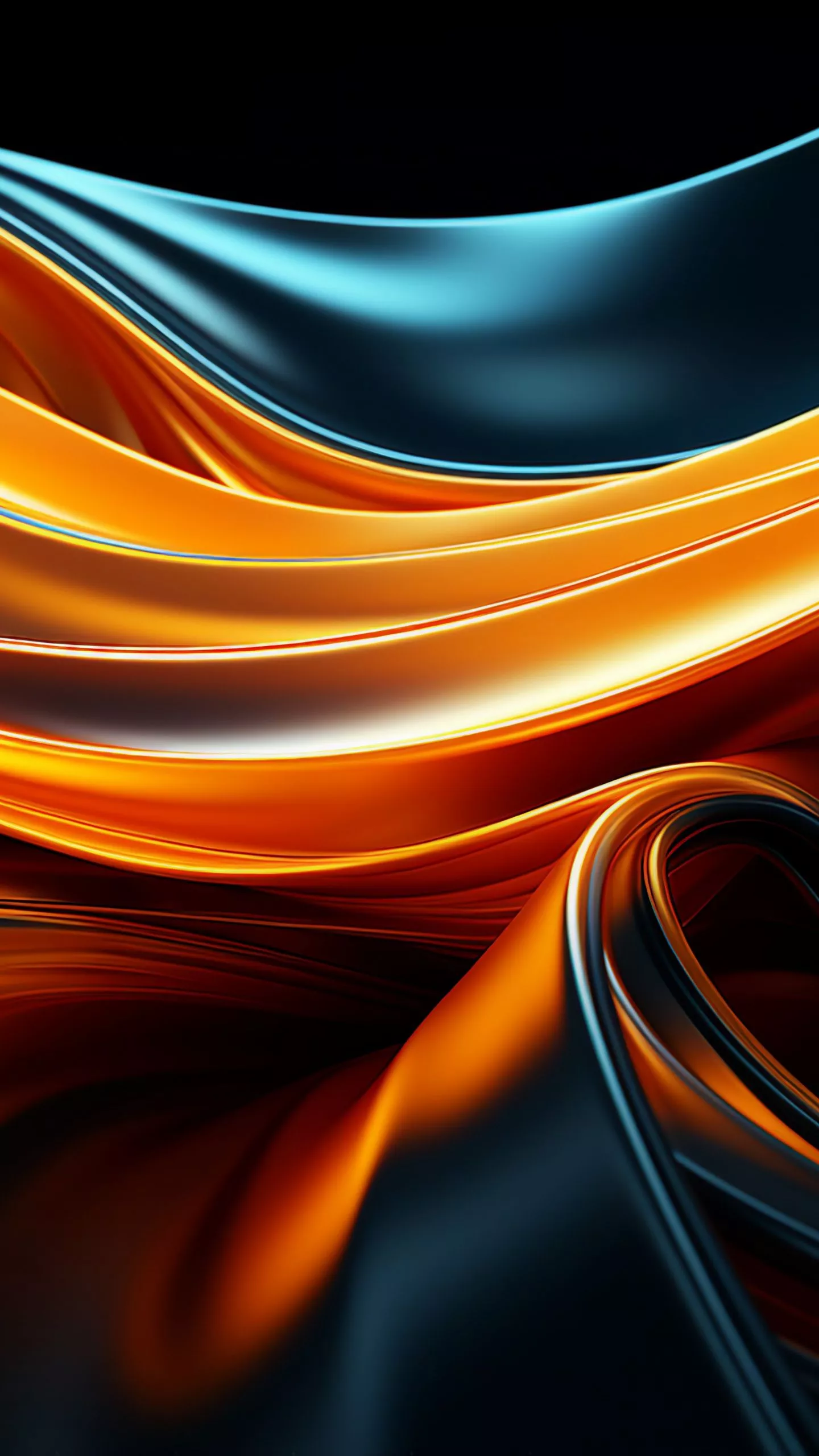 Glass Wallpaper 4K, 8K, 5K, Waves