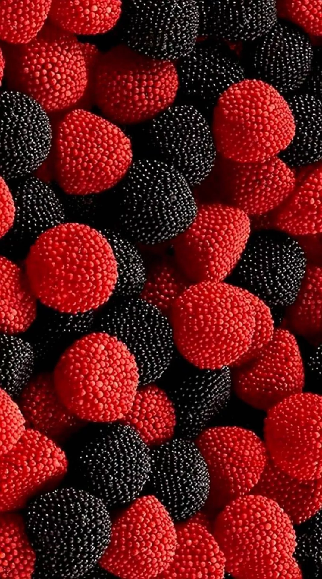 Raspberry Fruits 8K Phone Wallpaper