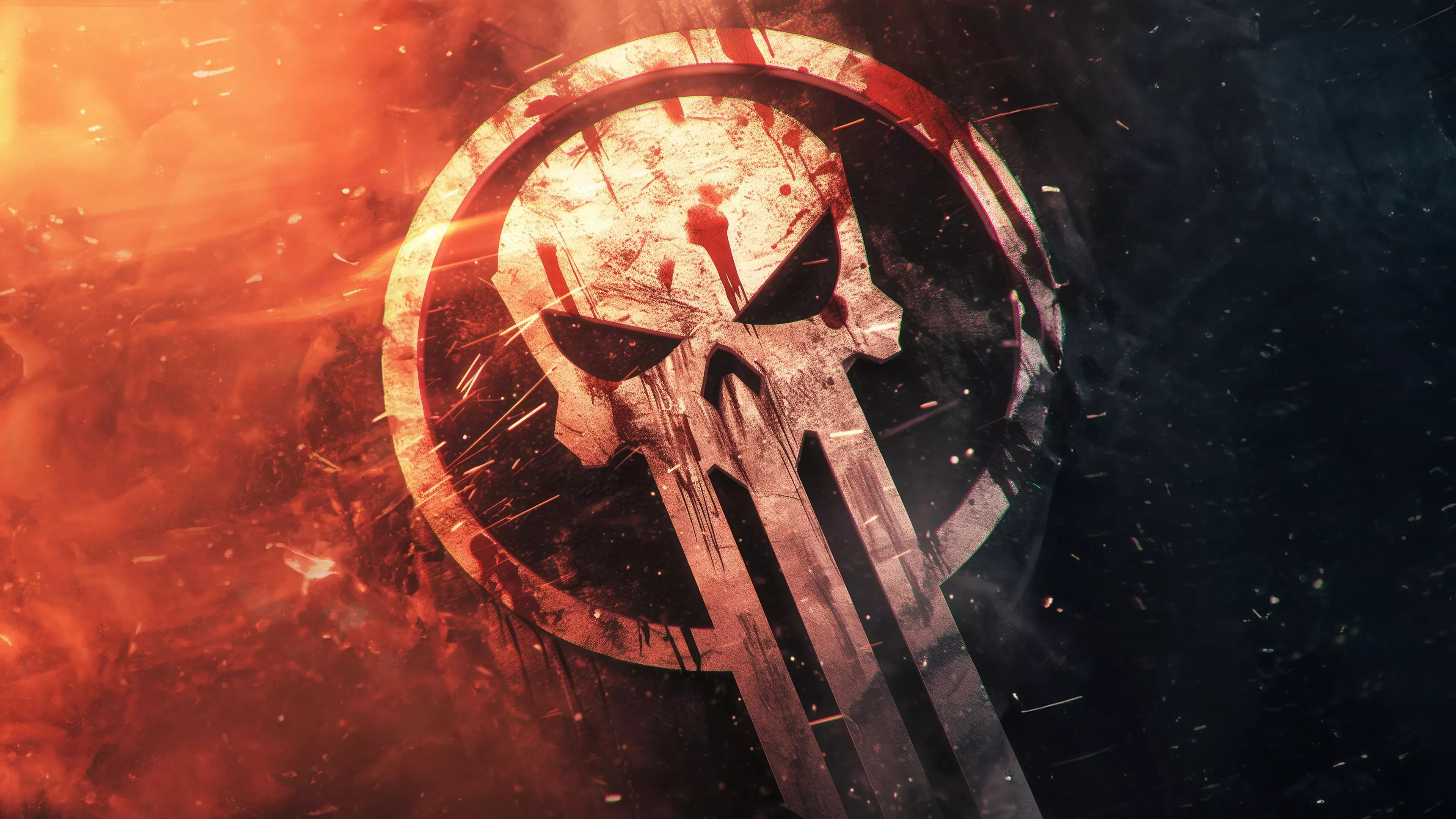 Punisher Logo Wallpaper, HD Superheroes