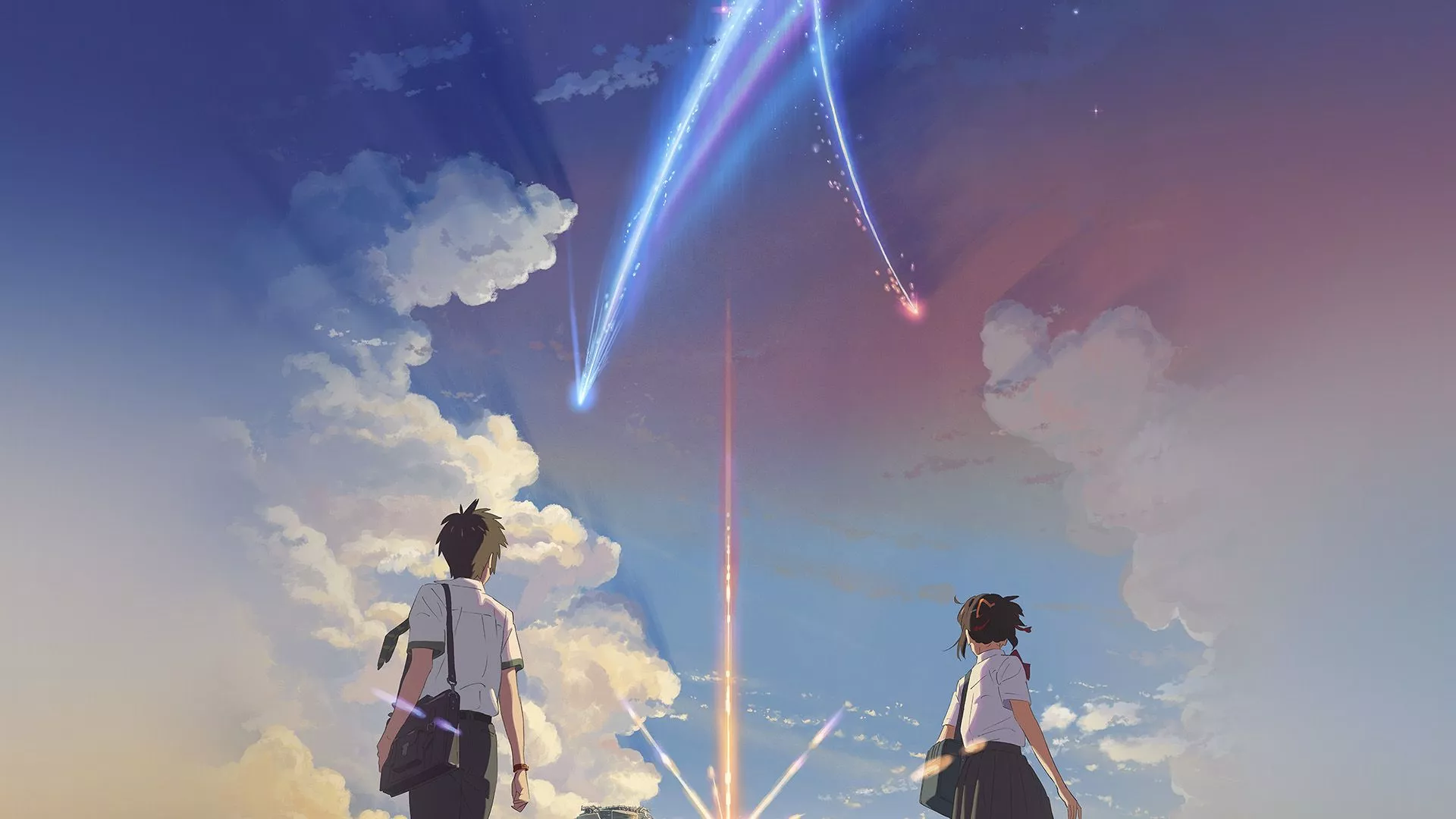 Boy And Girl Anime Art Spring Cute