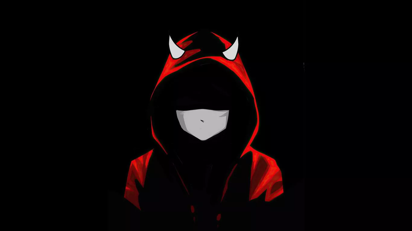 Devil Boy Minimal Mask 4k
