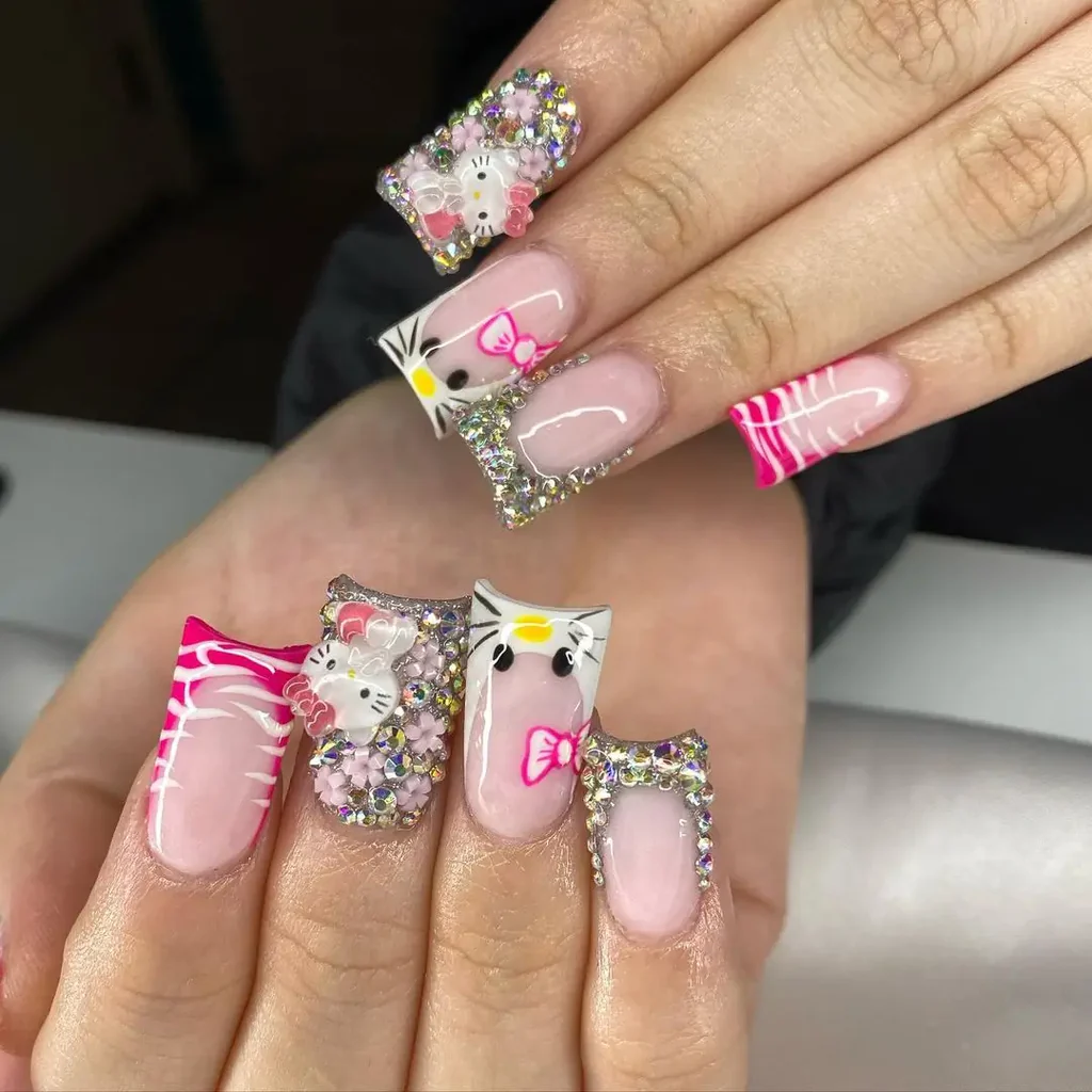 Best Hello Kitty Nail