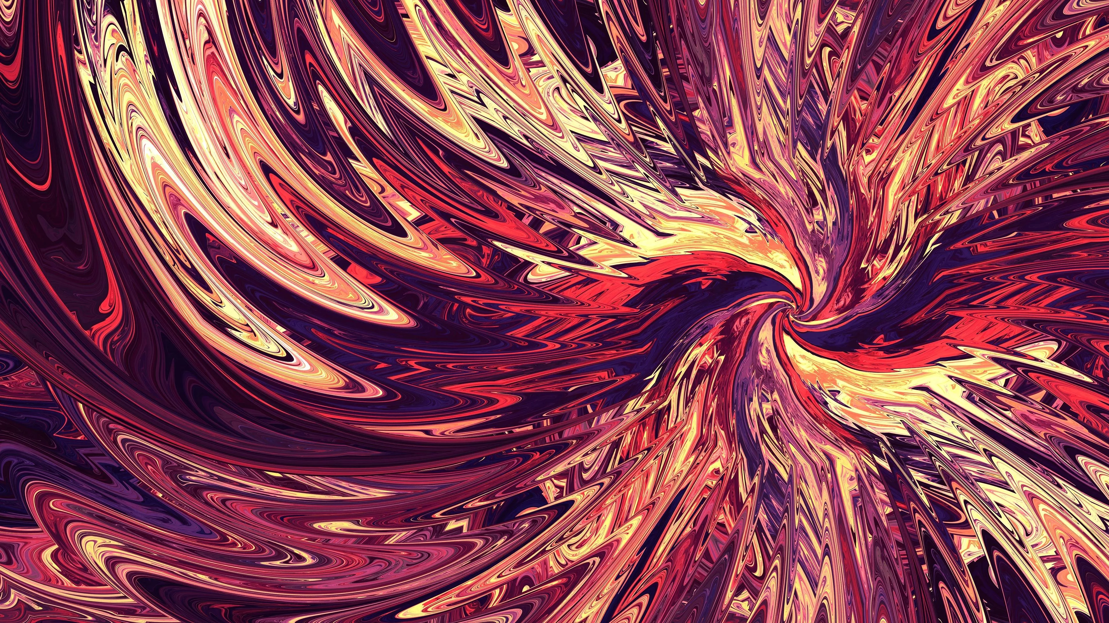 Swirl 4K Abstract Wallpaper, HD