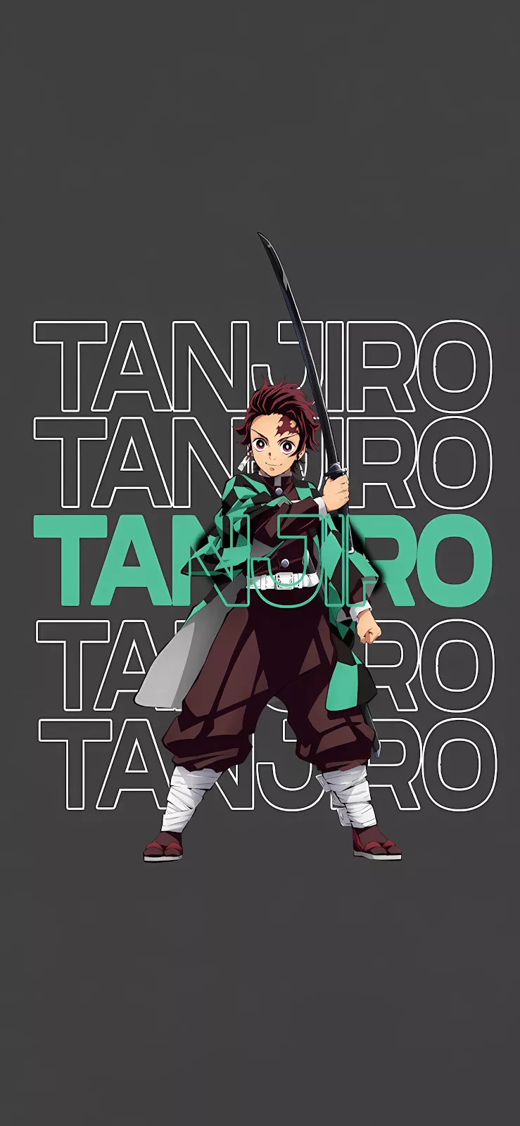 Tanjiro Kamado iPhone Wallpaper
