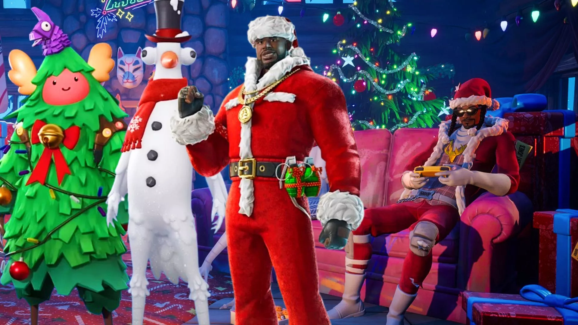 All Fortnite Winterfest 2024 skins
