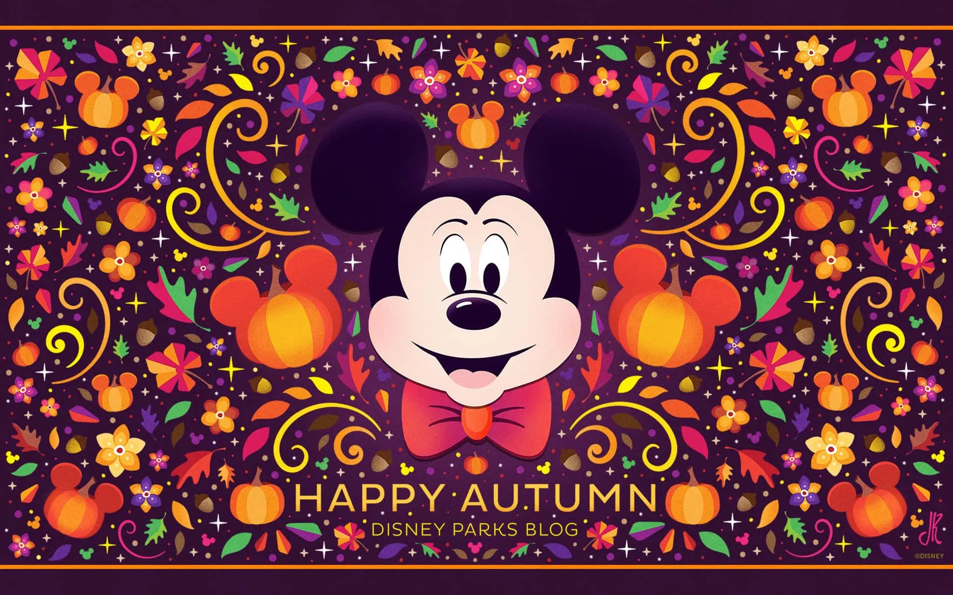 Disney Autumn Wallpaper