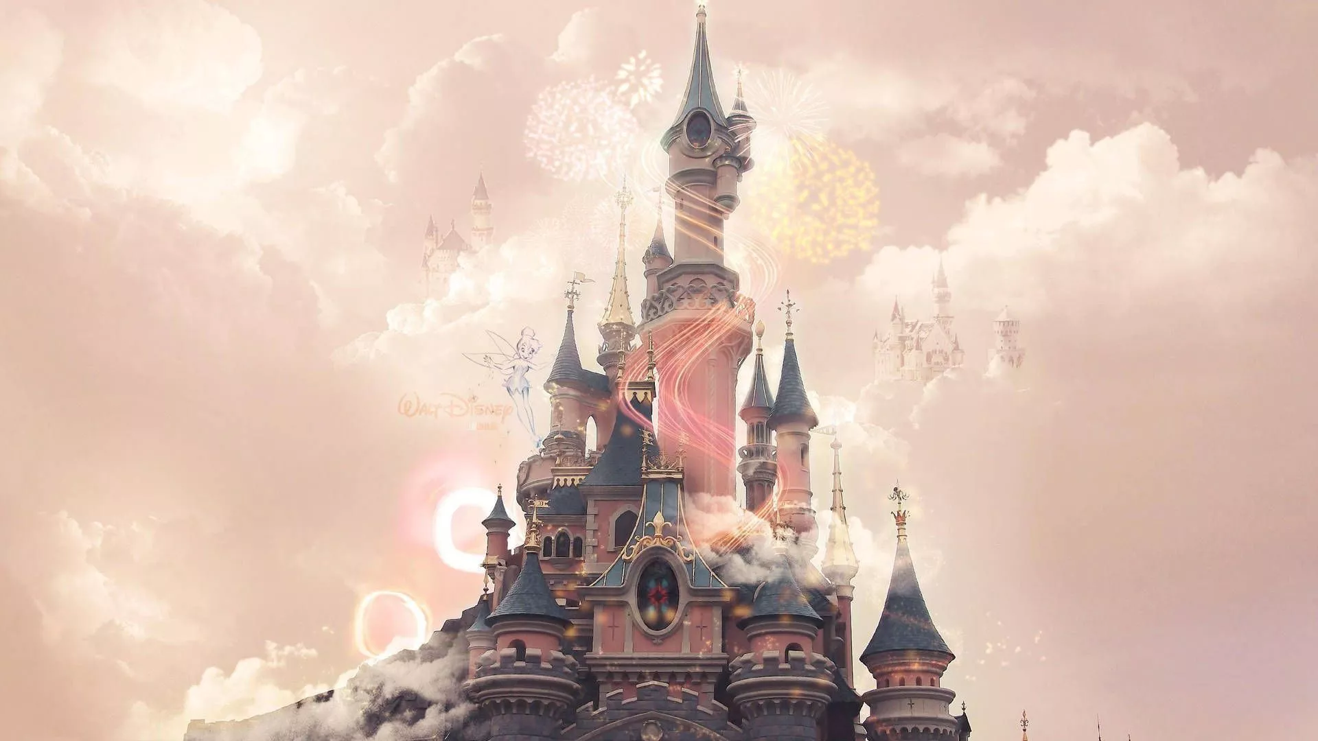 Magical Aesthetic Disney Castle