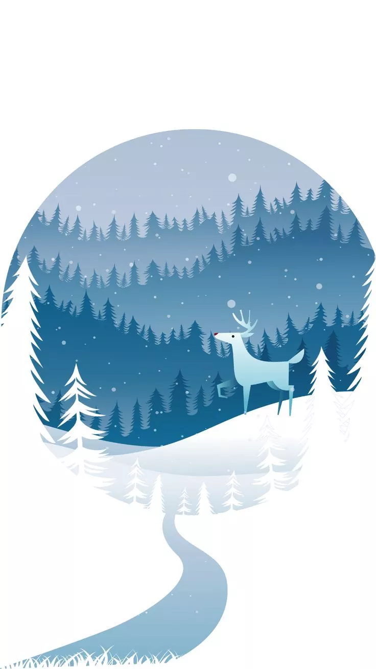 Cute Aesthetic Winter Wallpaper Background