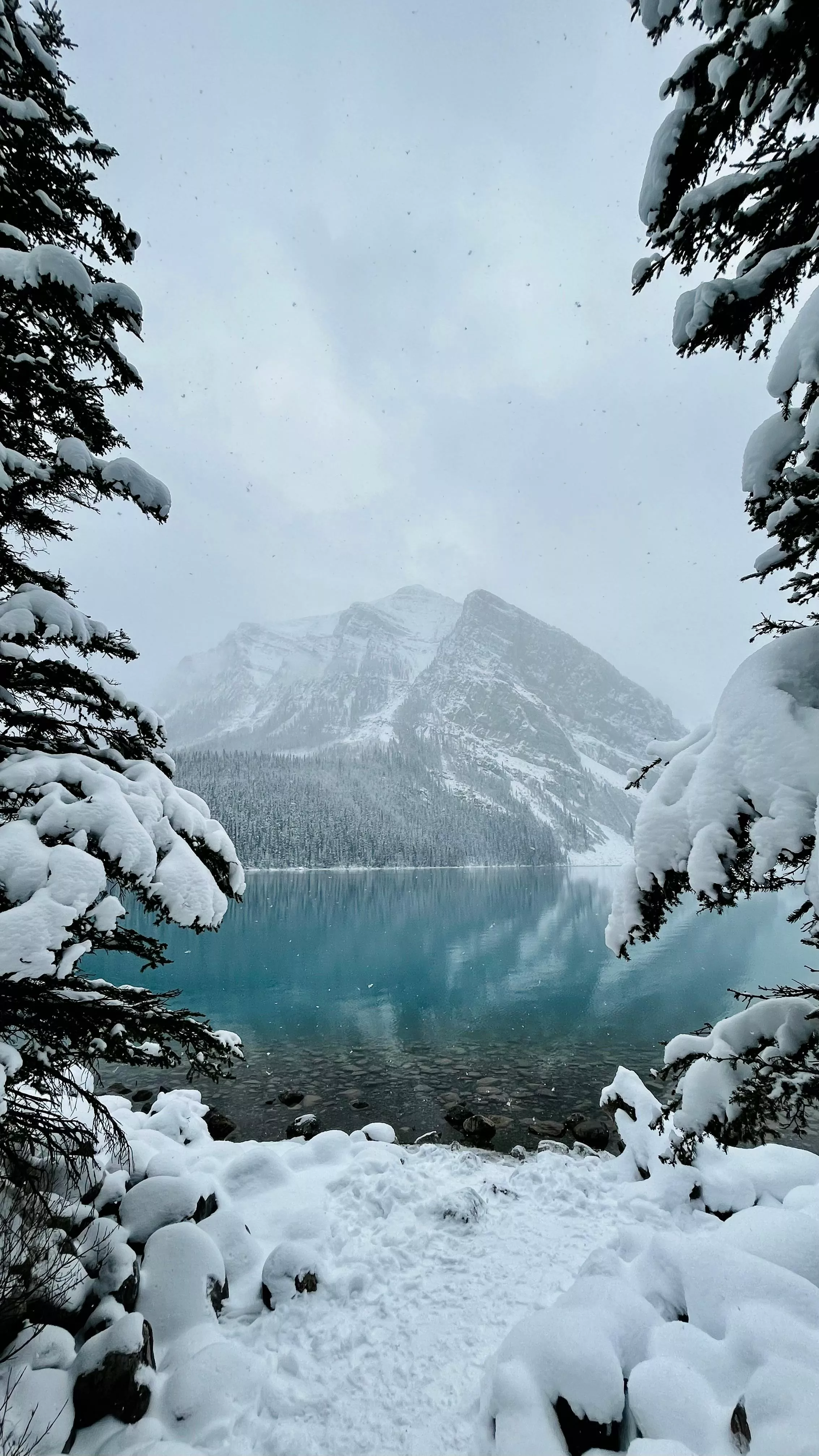Lake Louise During Winter · Free