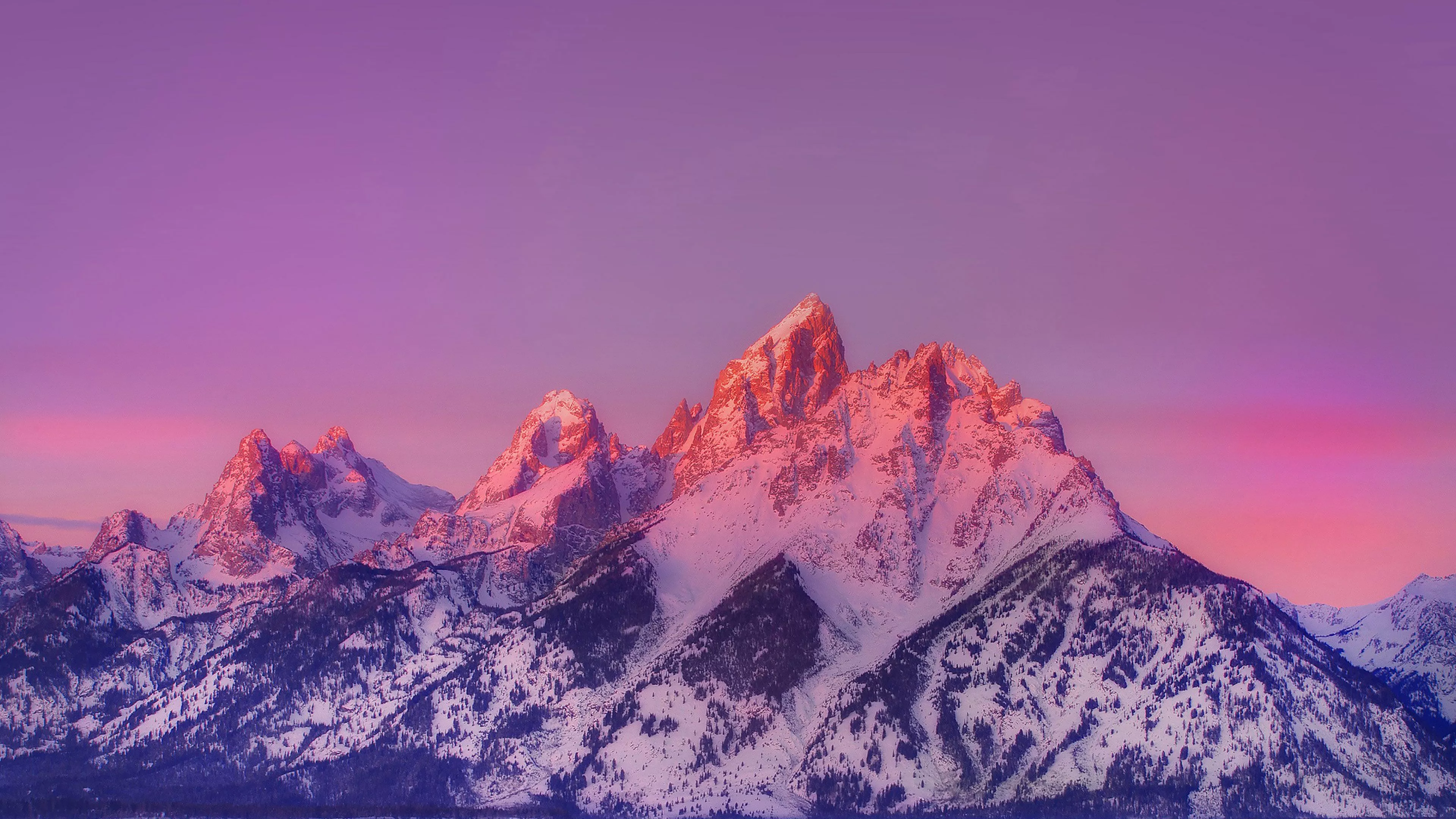 Mountain Mother Sunset Nature