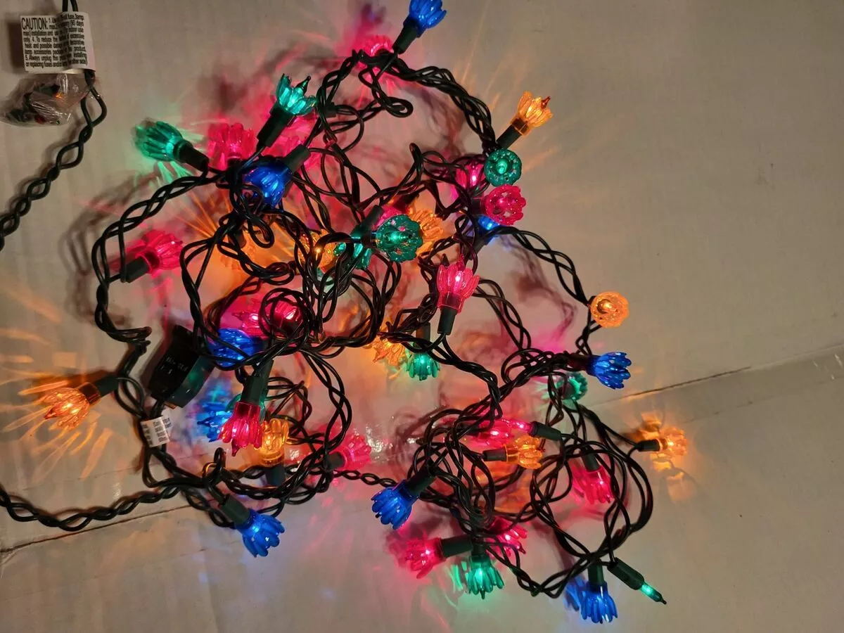 Vintage 50 Italian Christmas Lights