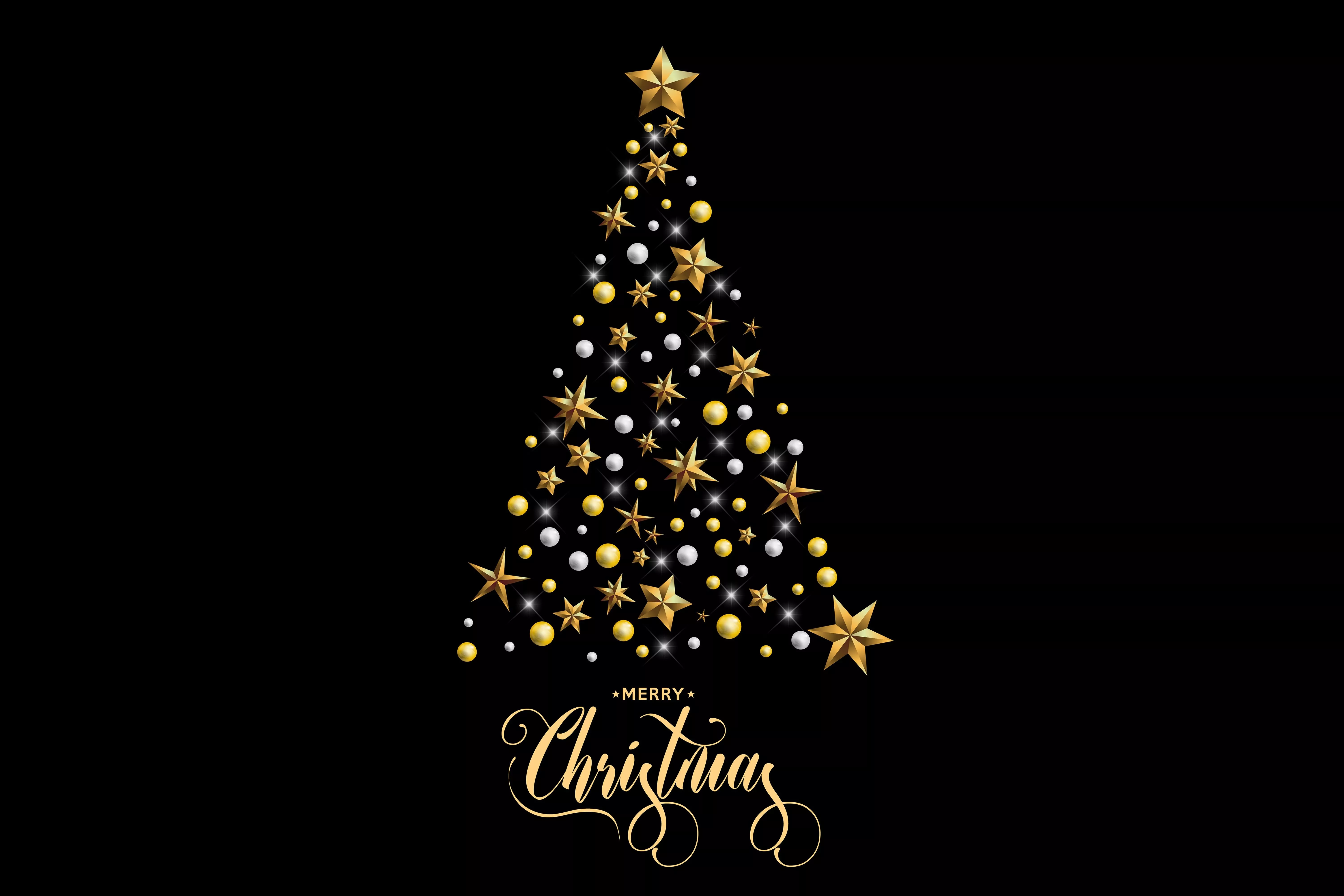 Merry Christmas Holiday Christmas 4k