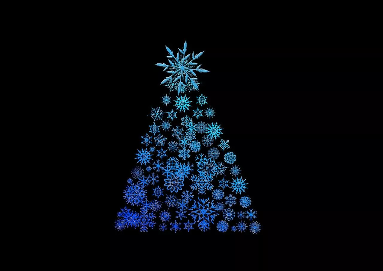Christmas Tree Background photo