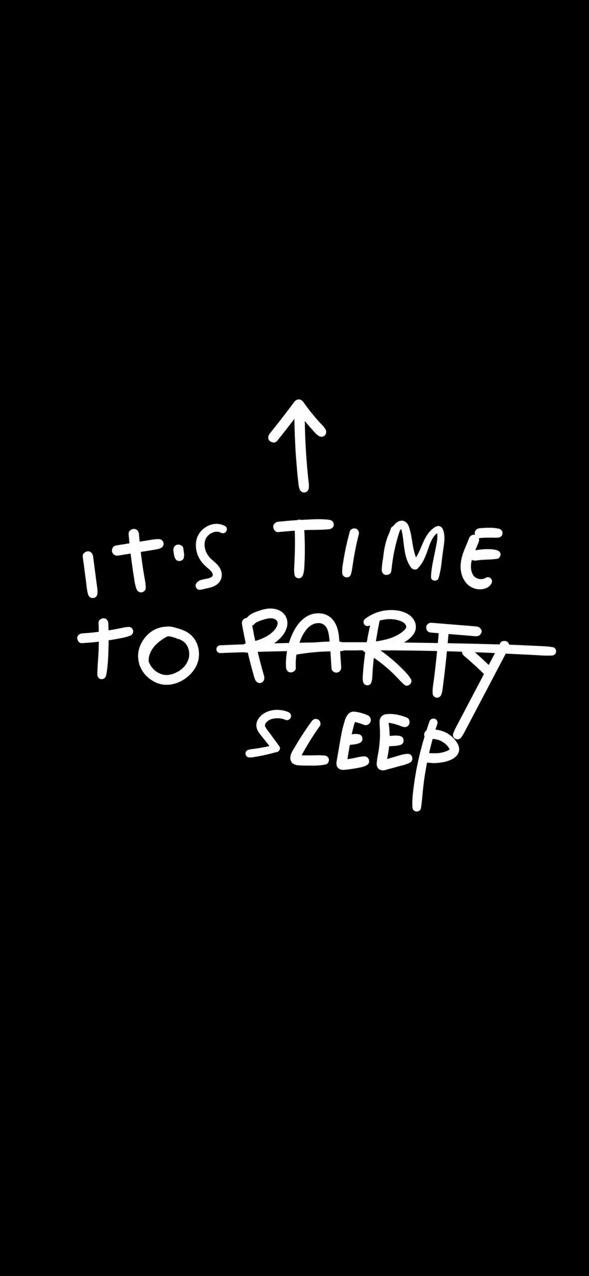 It's Time to Party Black Wallpaper Black Wallpaper iPhone