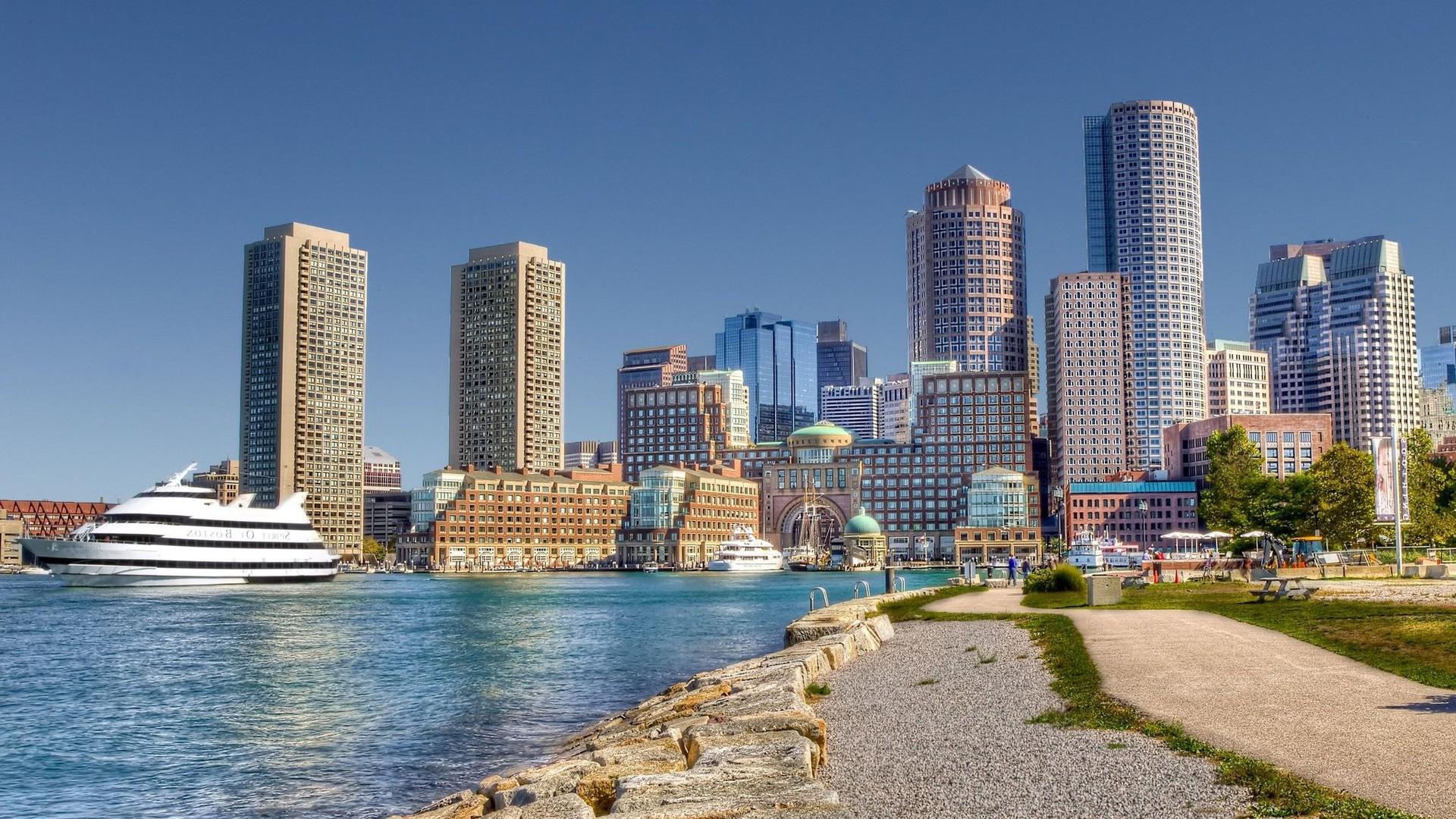 Massachusetts Man Made Boston HD Wallpaper