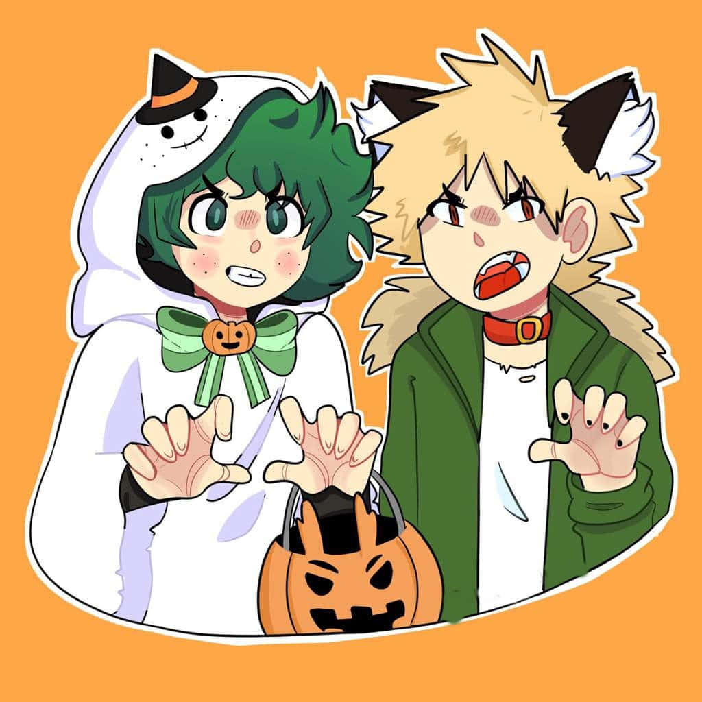 Download Izuku Midoriya And Bakugo My