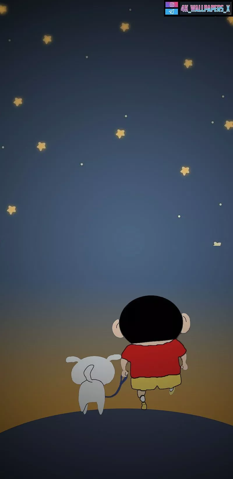 Night, bad, boy, cartoon, funny, love, pogo, shin chan, HD phone wallpaper
