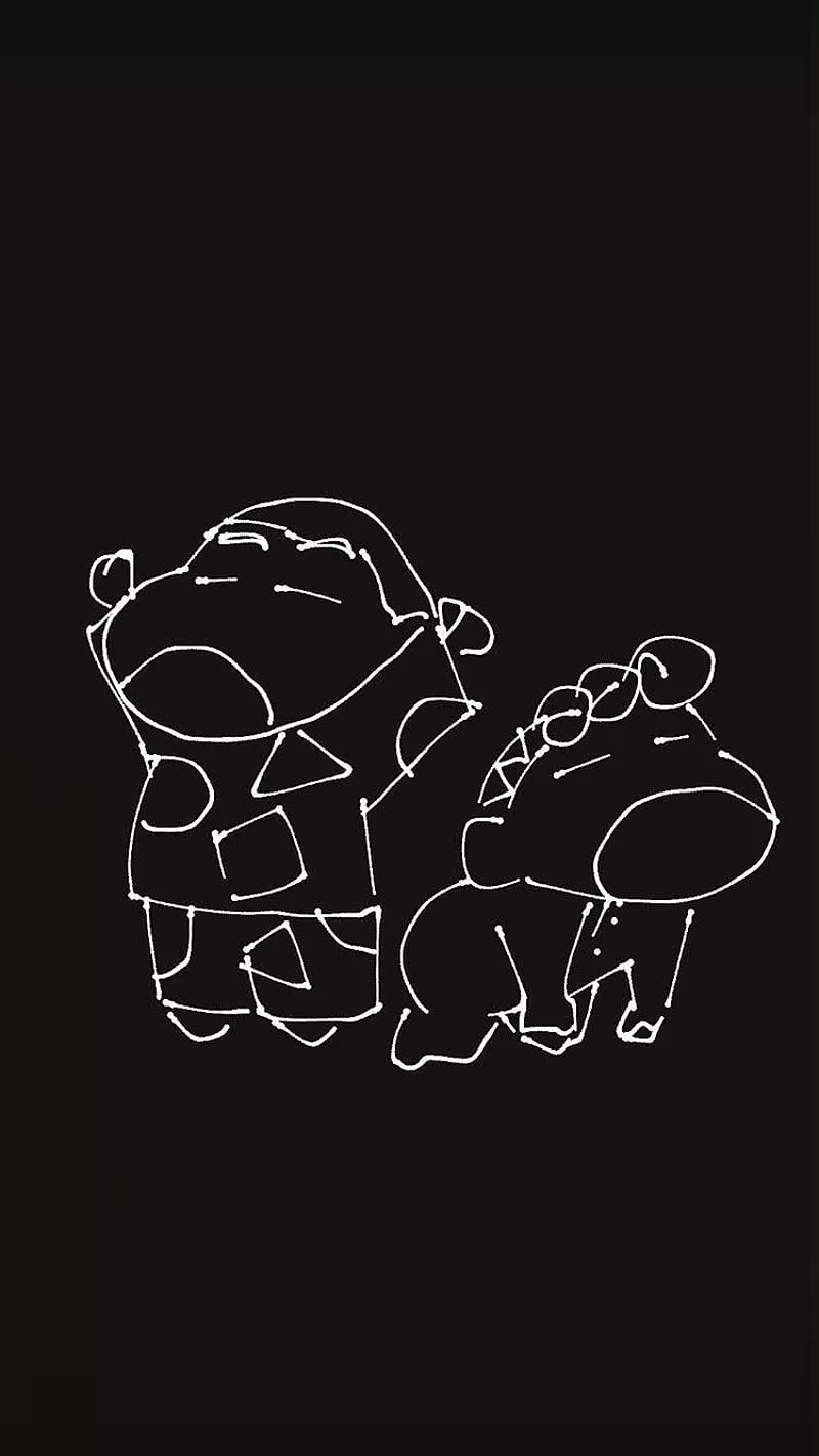 HD crayon shin chan wallpaper