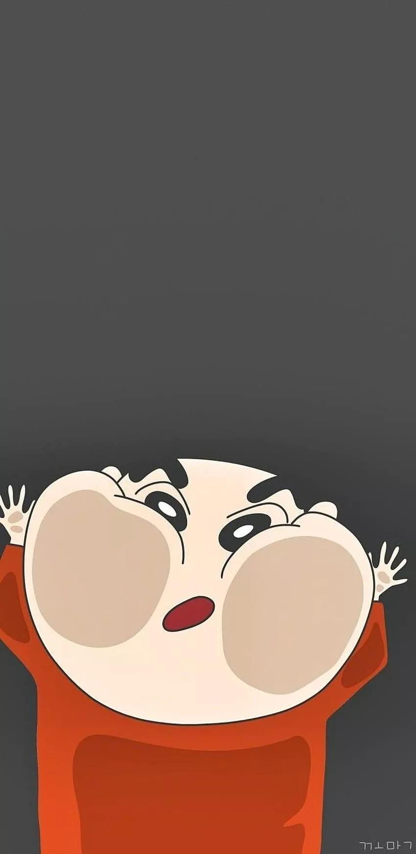 Shinchan black HD wallpaper