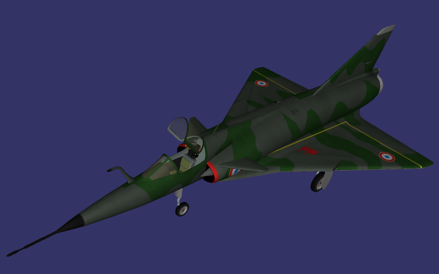 Blend Swap. Dassault Mirage III NG