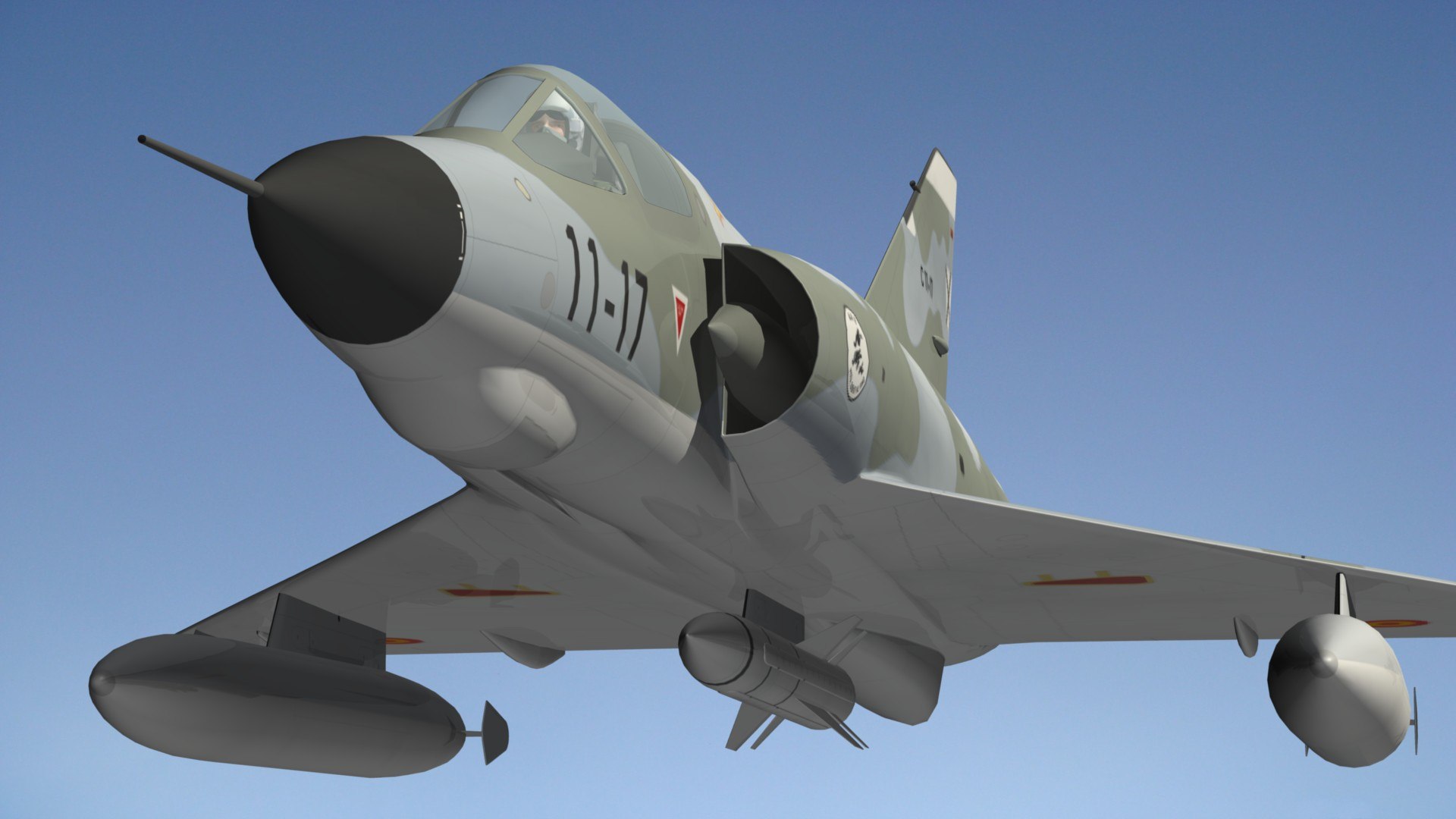 Dassault Mirage III 3D Model