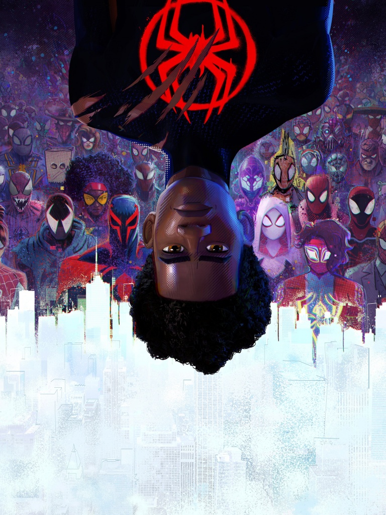 The Spider Verse Wallpaper 4K