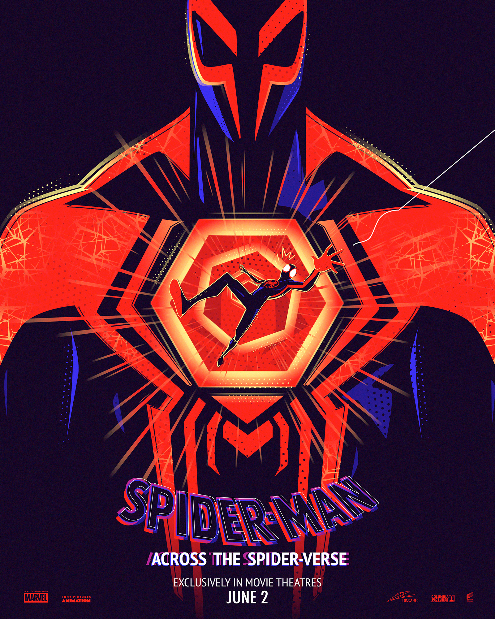 ACROSS THE SPIDER VERSE Poster Art