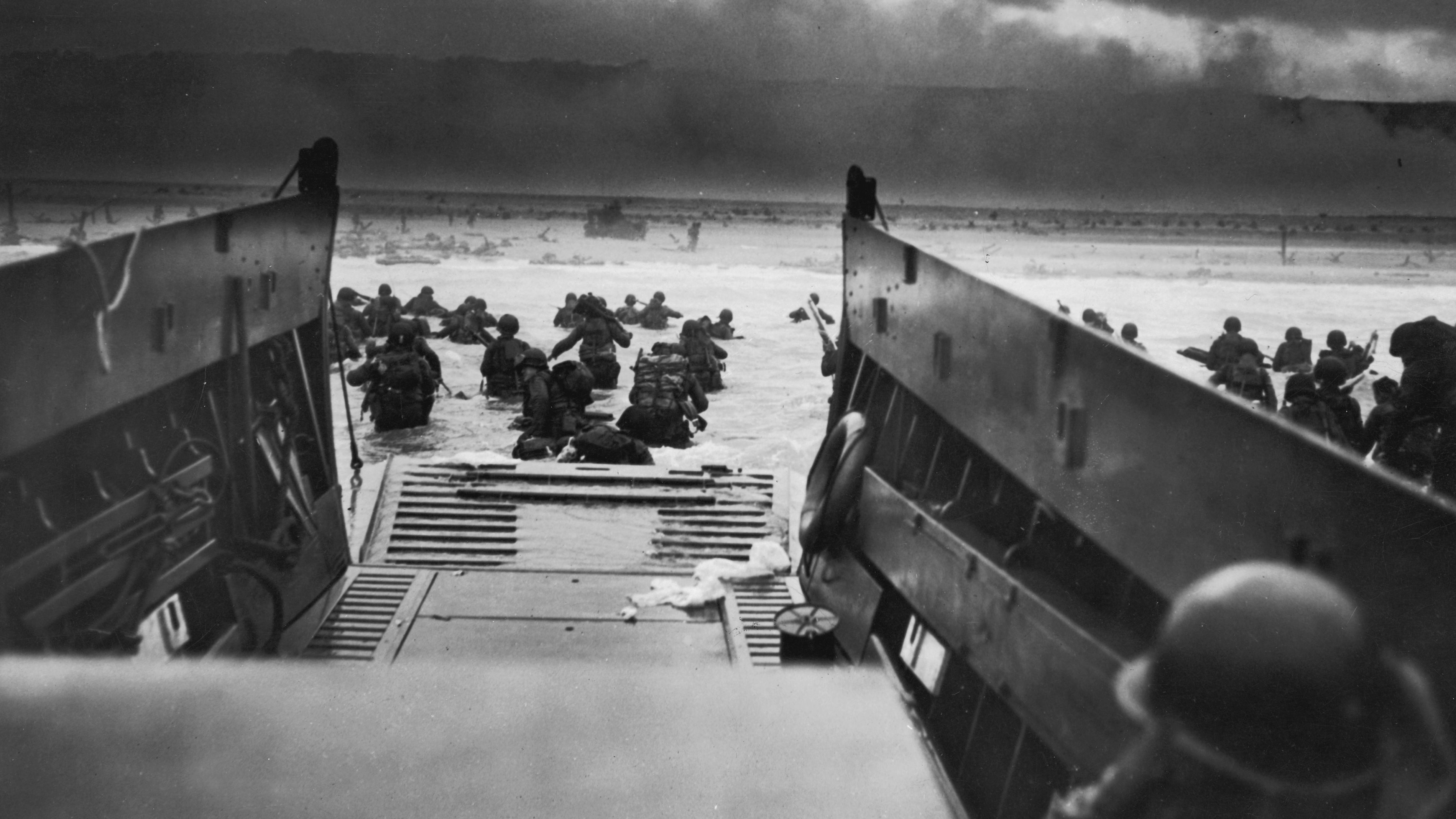 The D Day Landings, In Picture