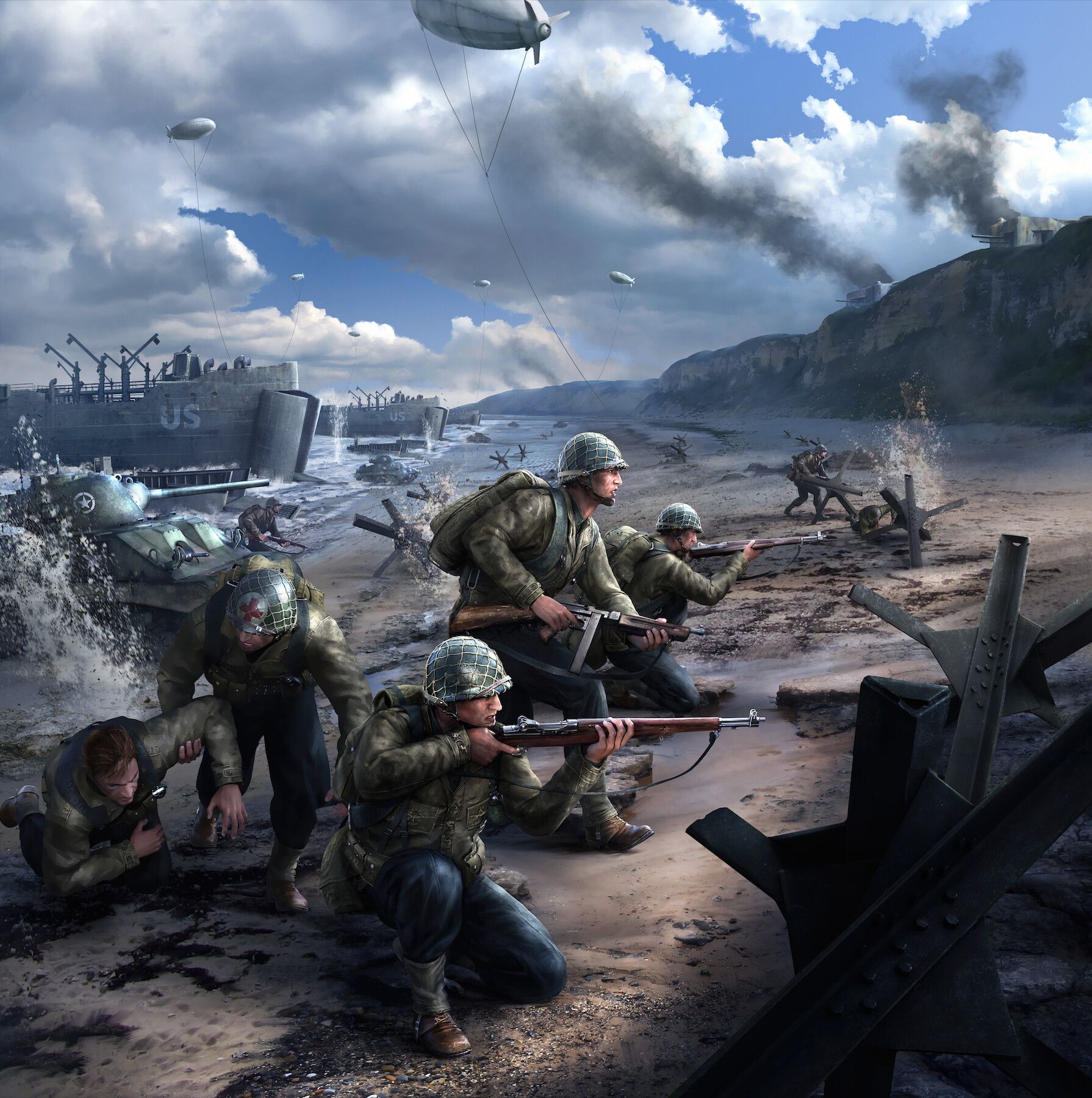D, WW2, 1518 Studios