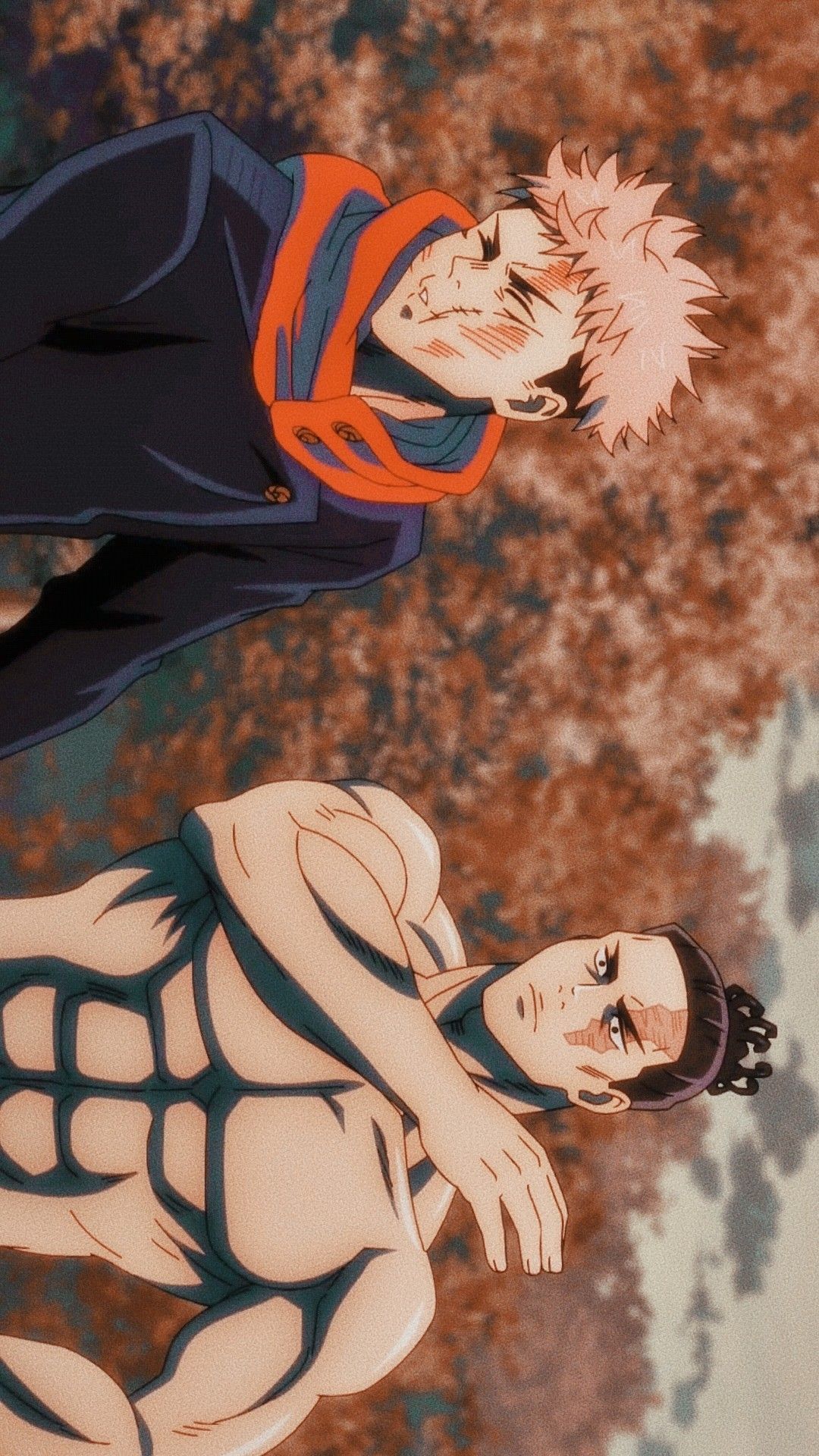 Itadori Yuji and Aoi Todou