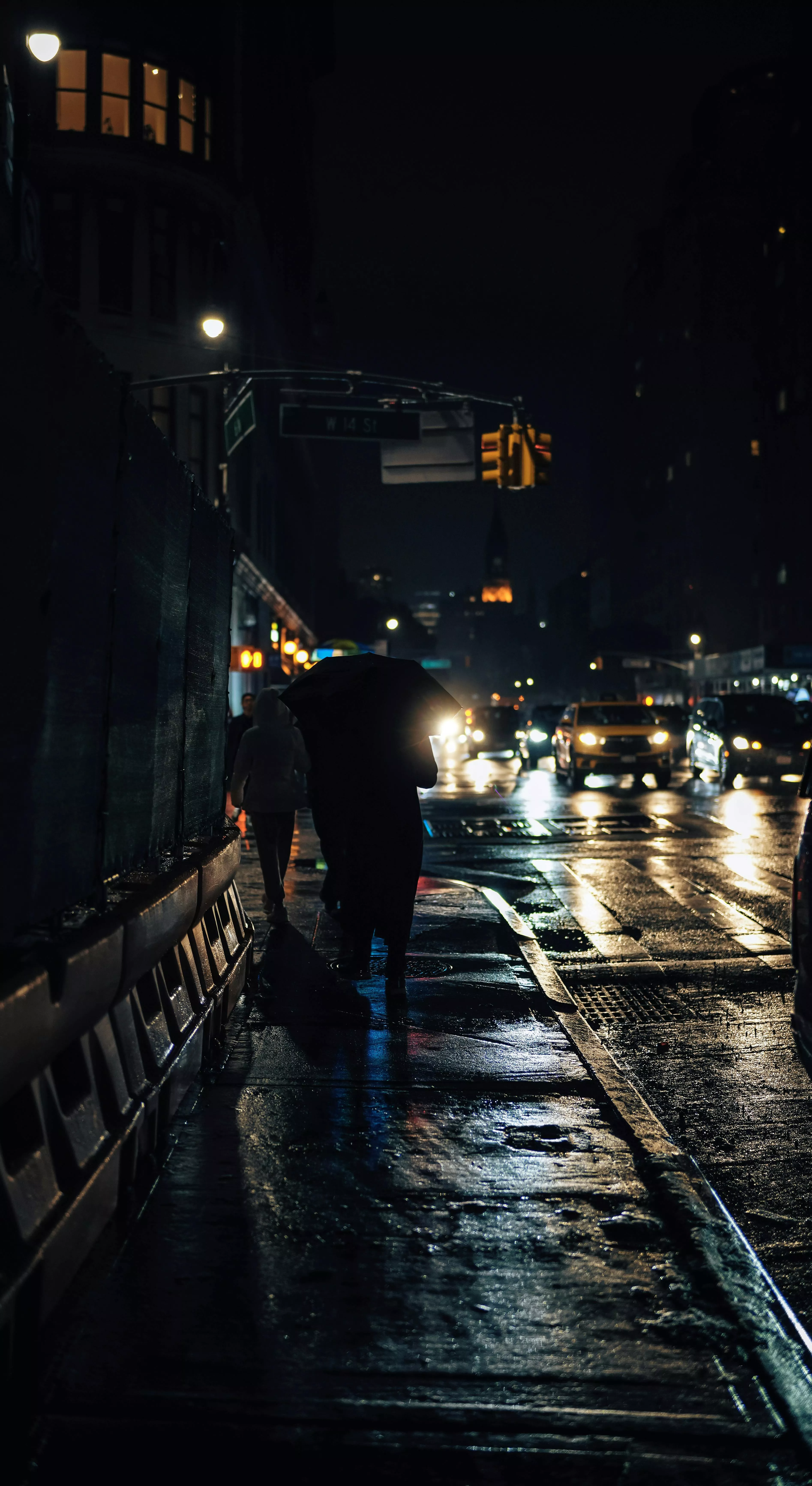 Rainy City at Night · Free