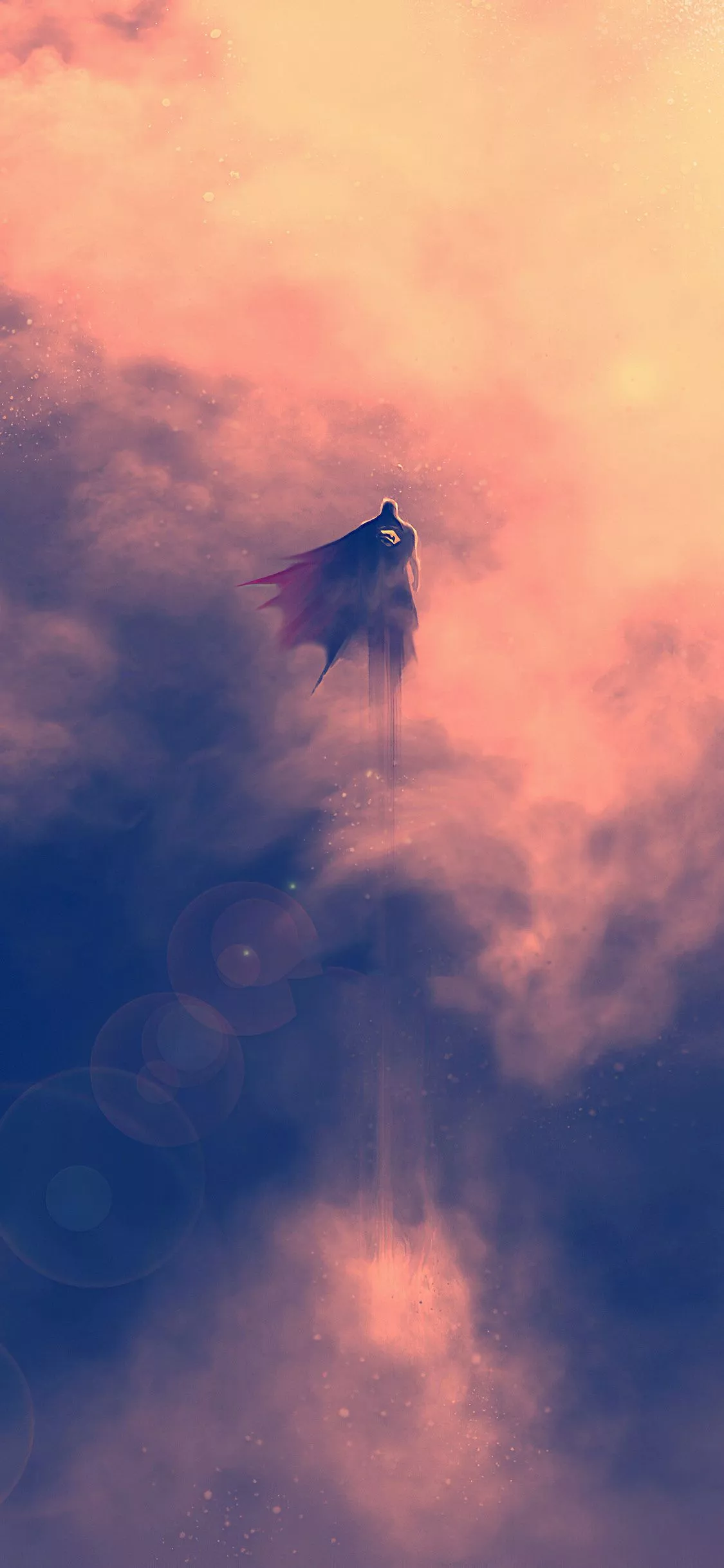 Superman Artwork Flying