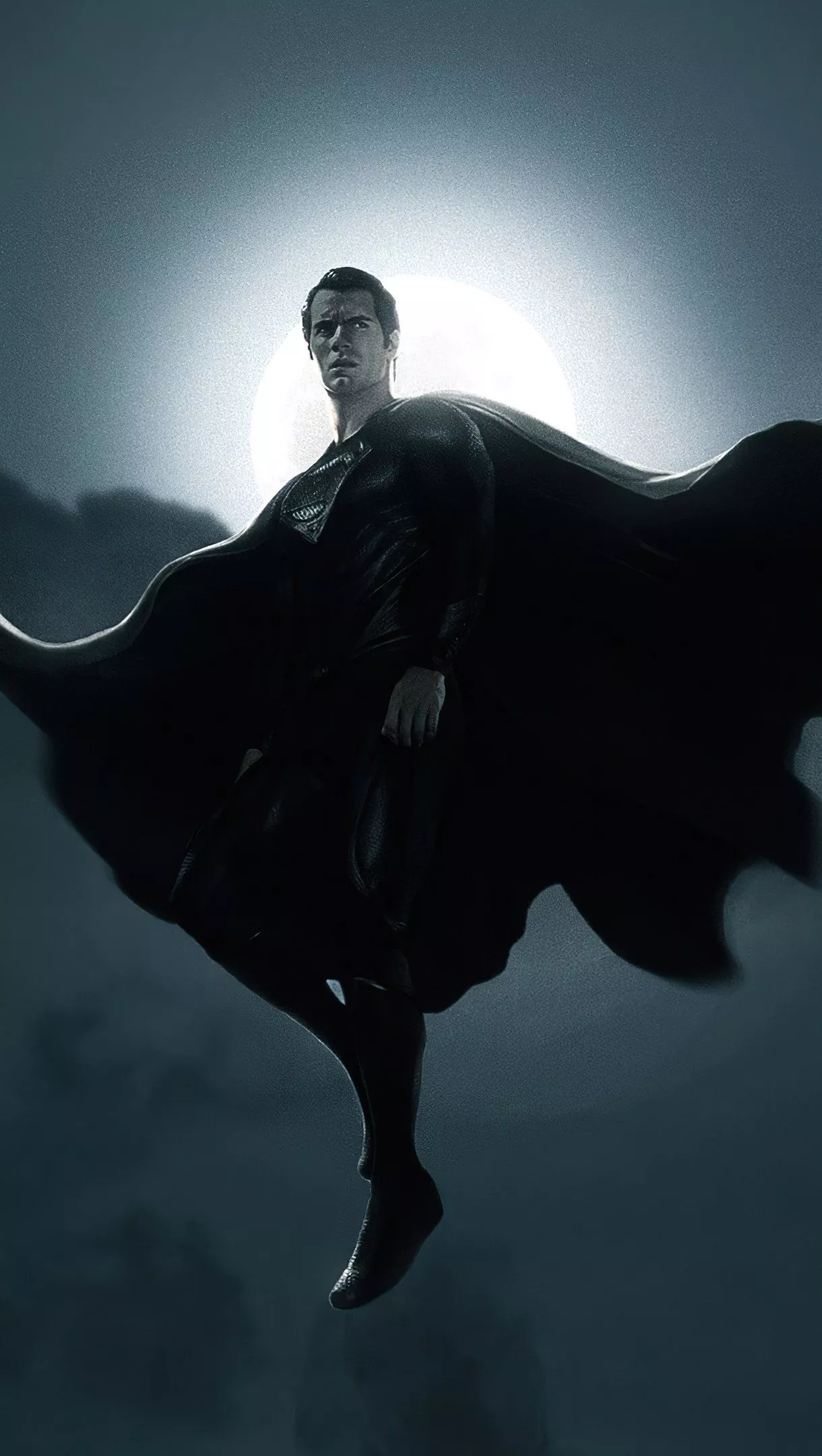 Superman Night Wallpaper 4k HD