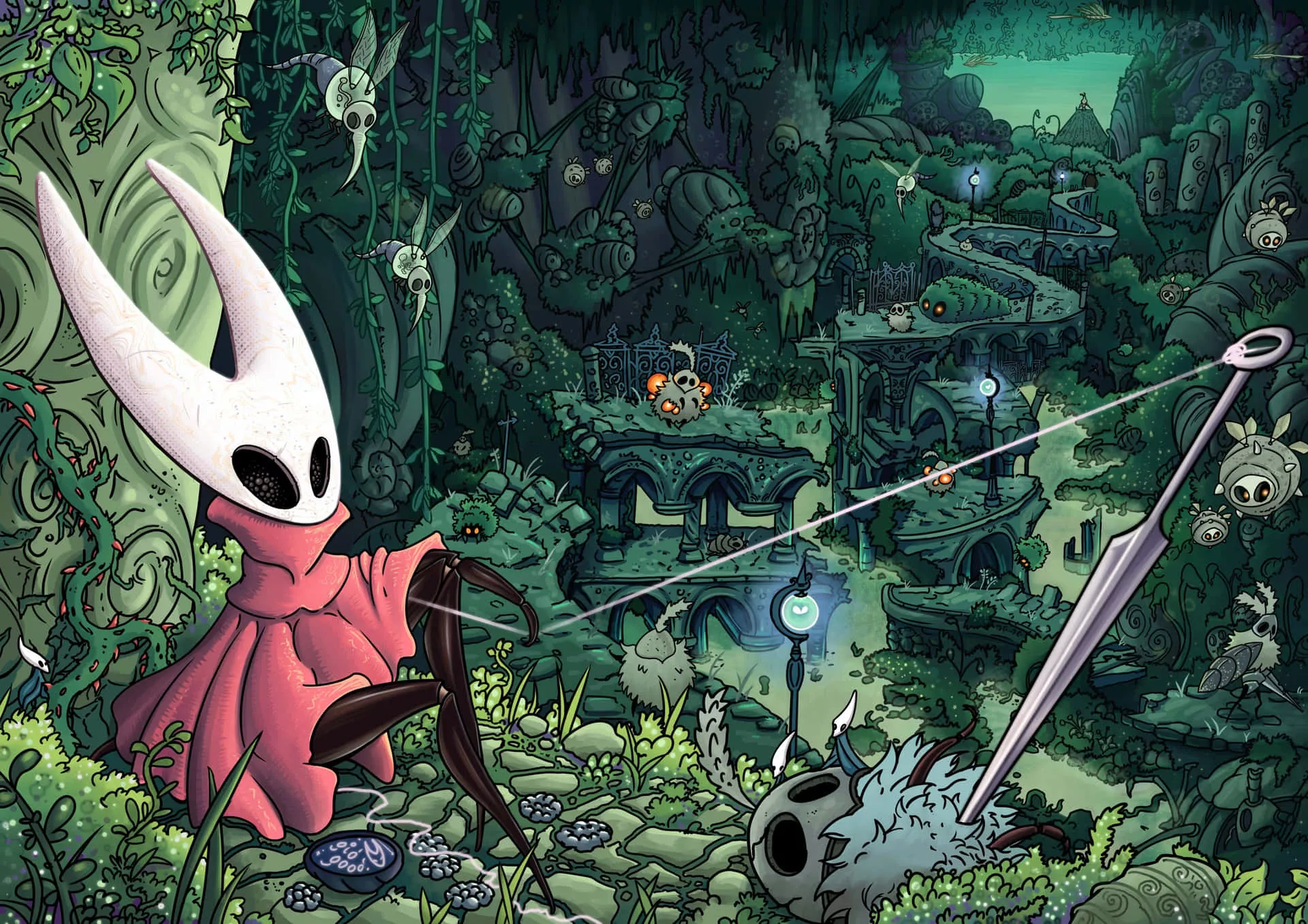 Hollow Knight Background