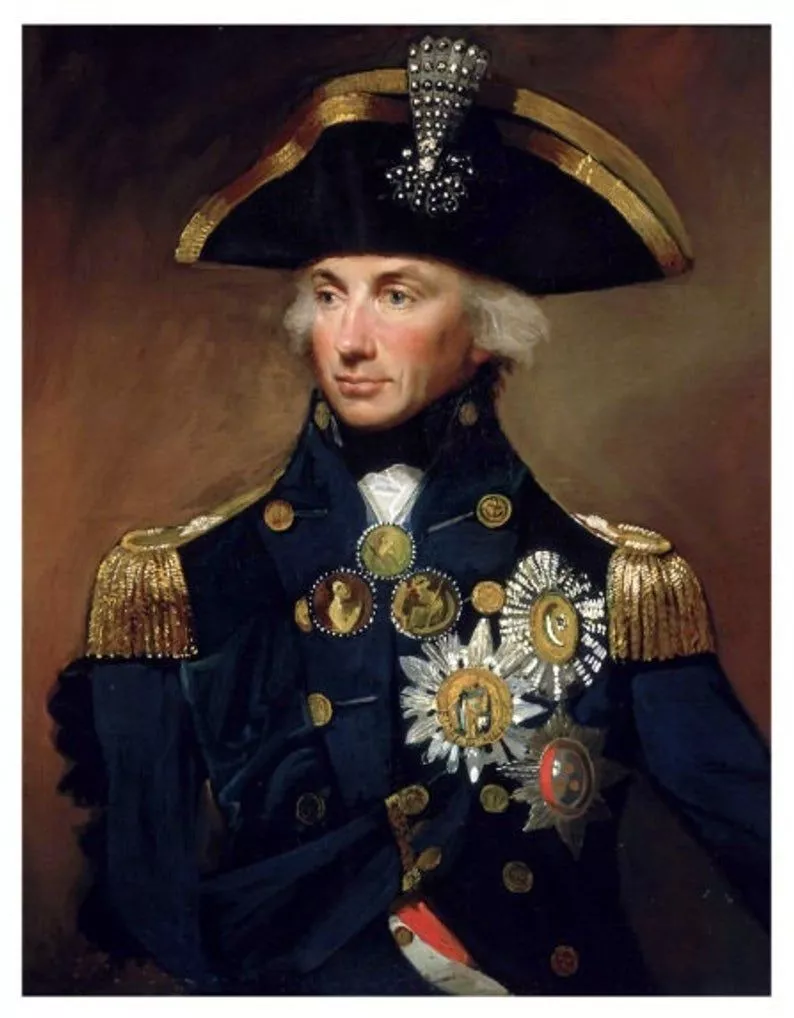 Admiral Horatio Nelson 1700s Portrait