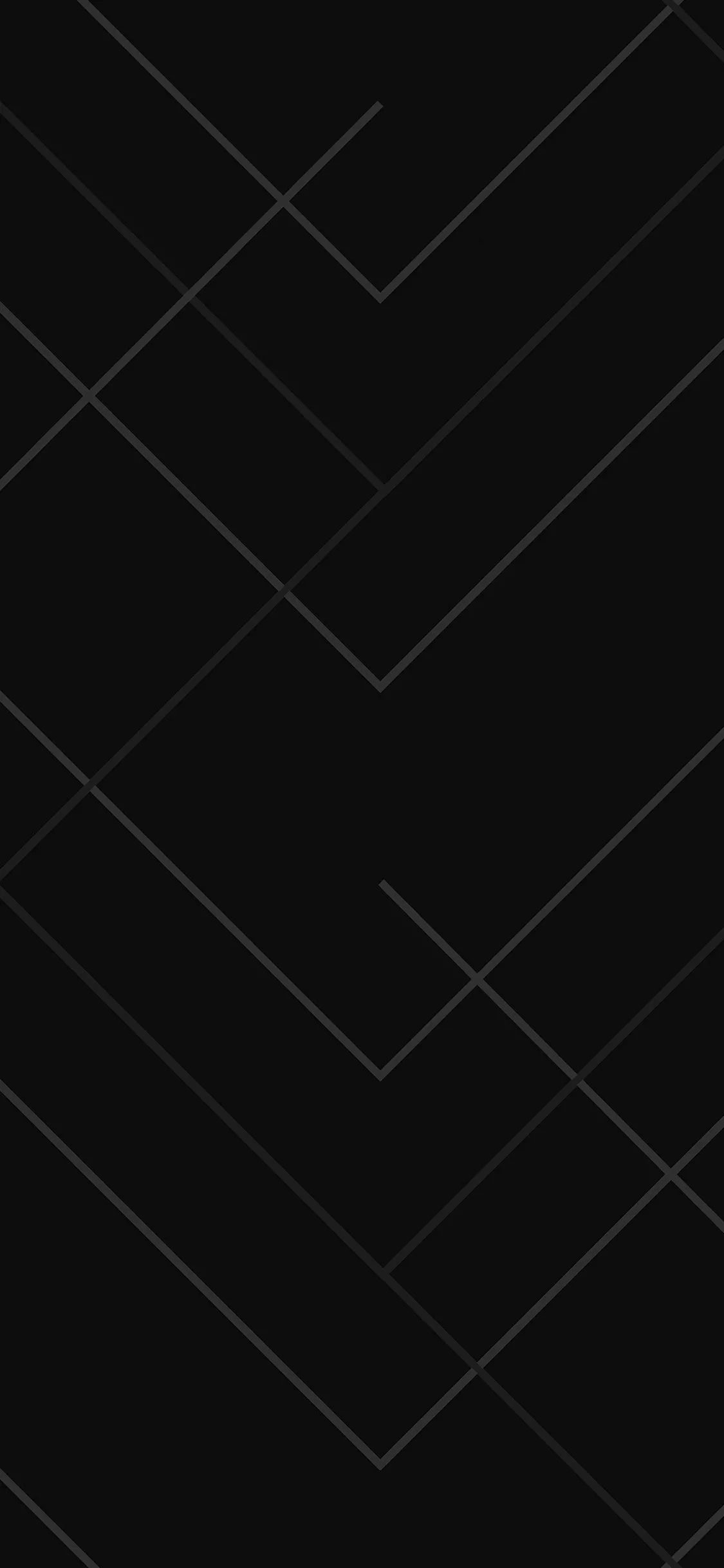 Abstract Black Geometric Line Pattern